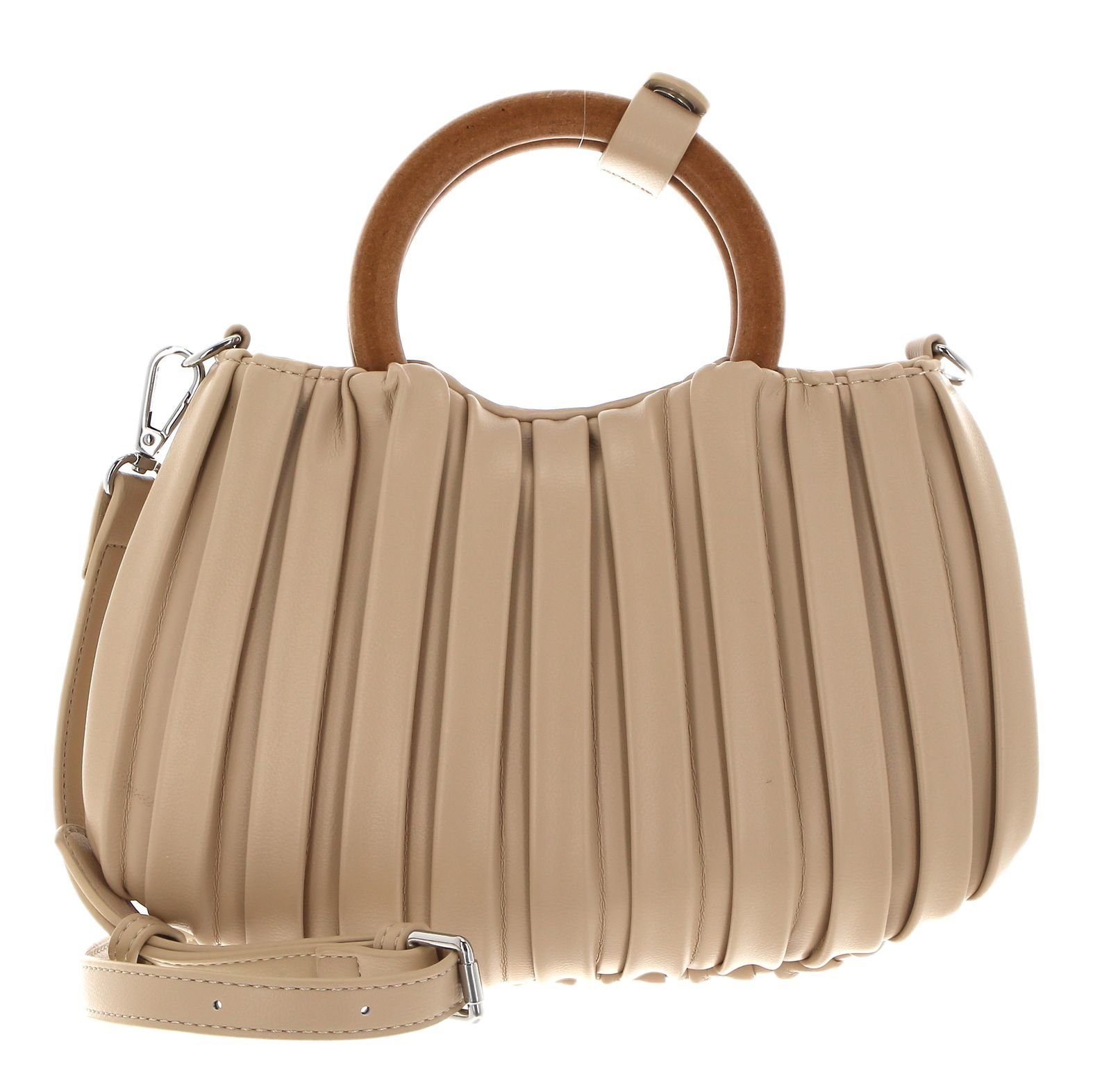 Handtasche Seidenfelt Beige Manufaktur Nivala Warm