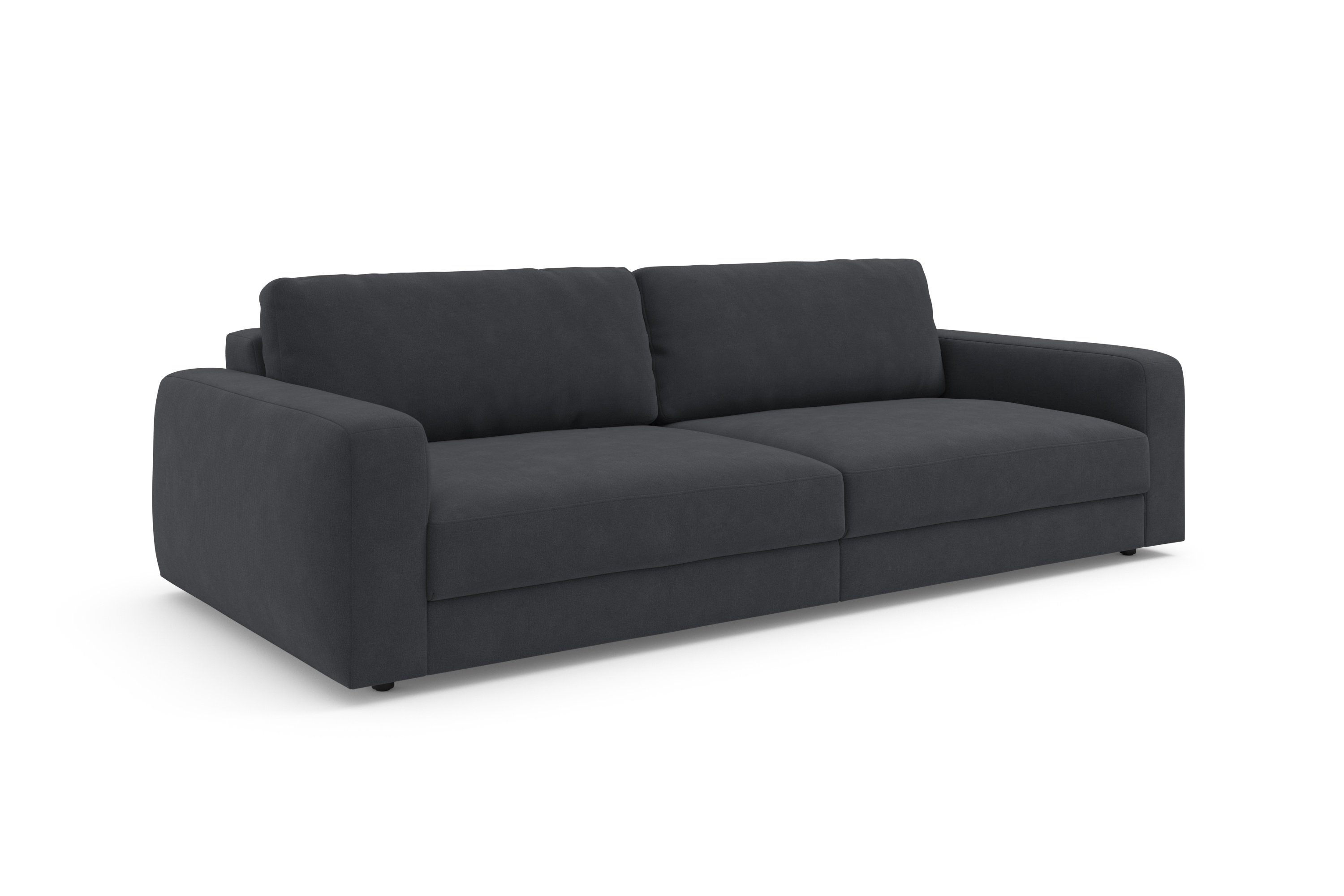 TRENDMANUFAKTUR Big-Sofa Bourbon, 2 Teile, extra tiefe Sitzfläche, wahlweise mit Sitztiefenverstellung bestellbar