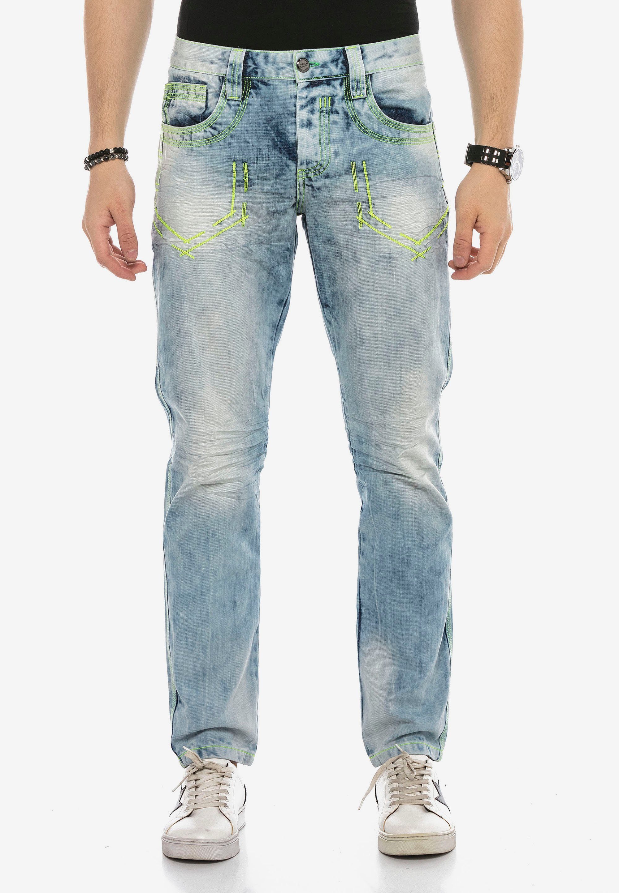Cipo & Baxx Bequeme Jeans mit heller Waschung | Jeans