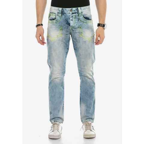 Cipo & Baxx Bequeme Jeans mit heller Waschung