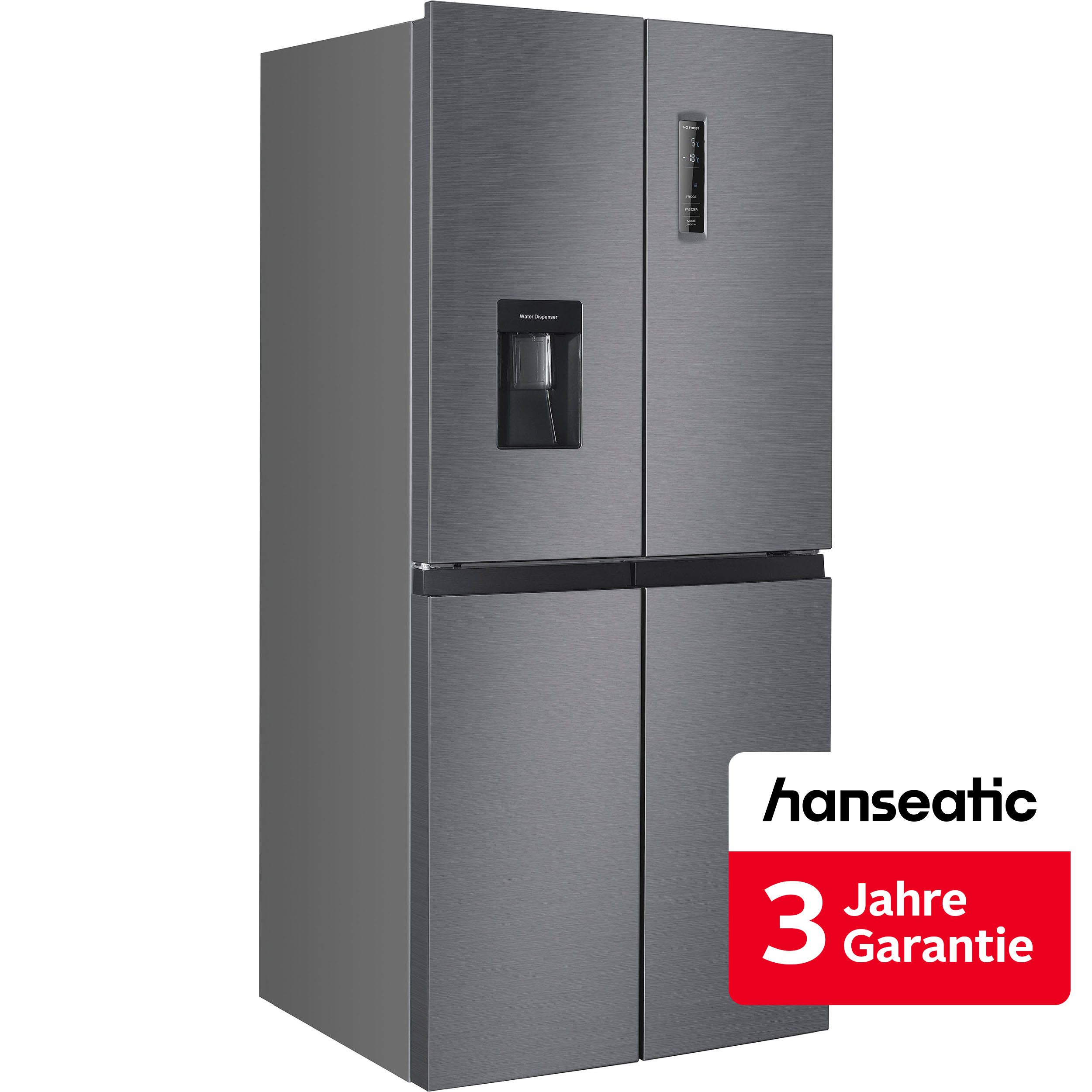 Hanseatic Multi Door HCDB18080DWDI, 180 cm hoch, 79 cm breit, inkl. 3 Jahre Herstellergarantie