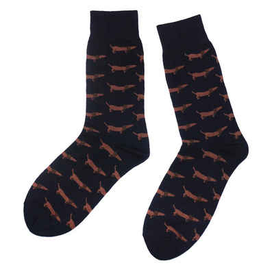 WERI SPEZIALS Strumpfhersteller GmbH Socken »Damen Socken >>Party Animals<< aus Baumwolle« (1-Paar)