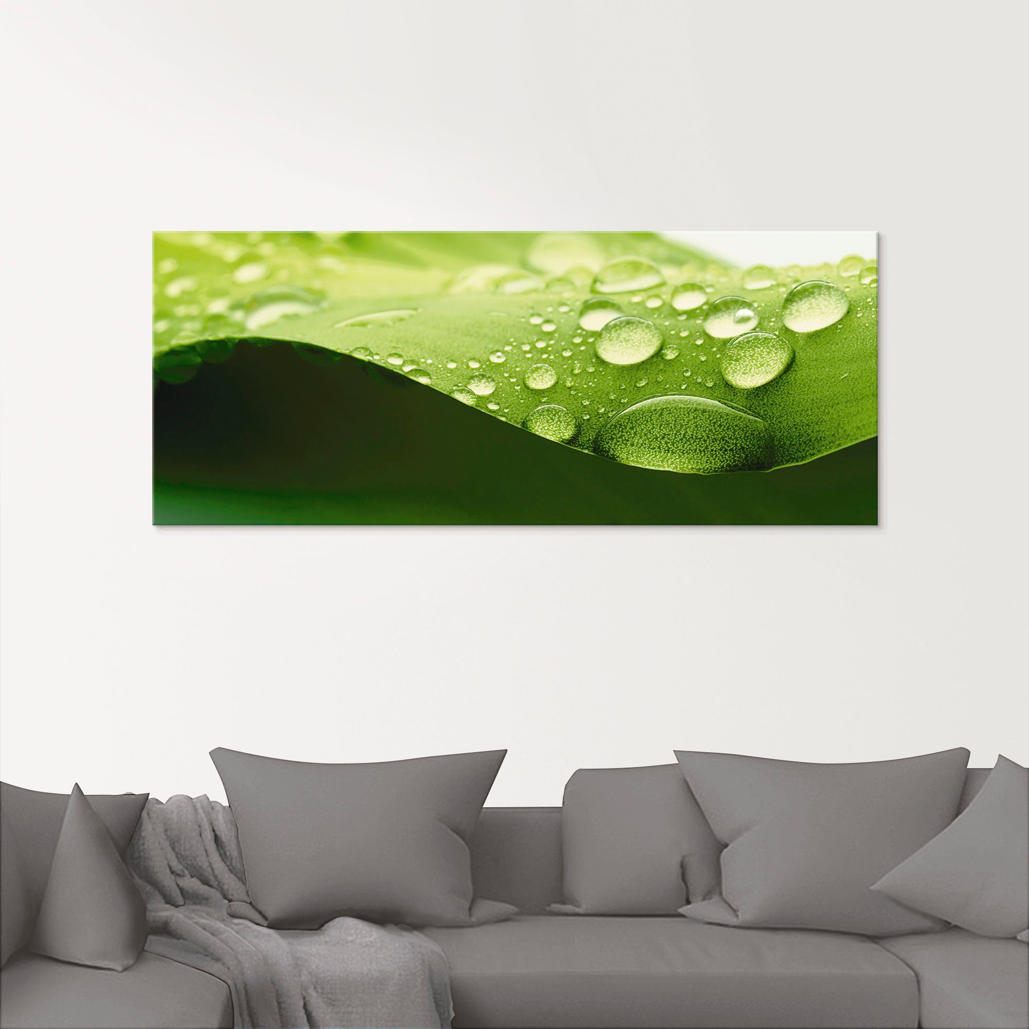 Artland Glasbild Blatt, Zen (1 St), günstig online kaufen