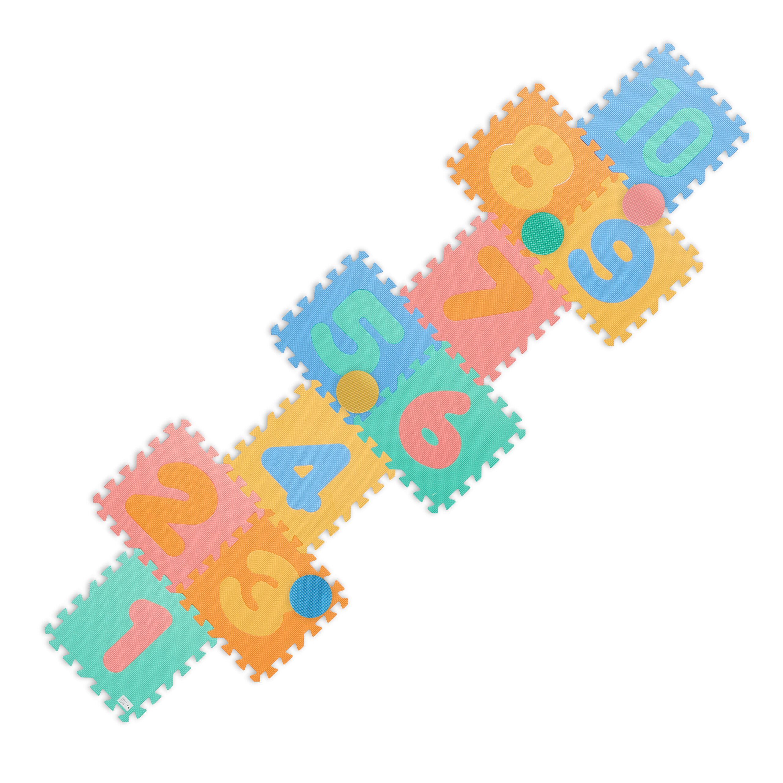 Spielmatte Puzzlematte mit Zahlen