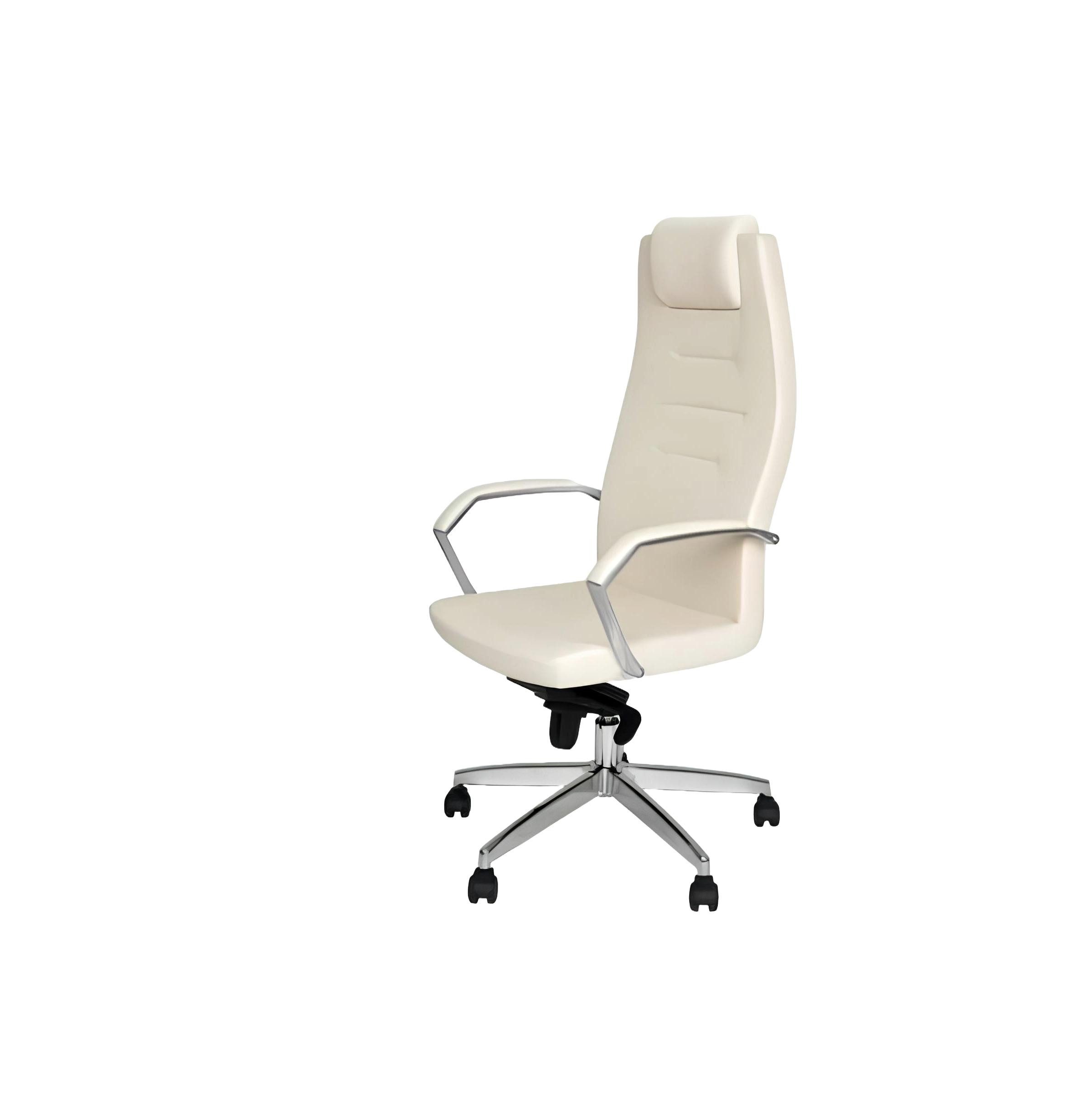 Xlmoebel Bürostuhl Weißer Designer Drehstuhl mit ergonomischem Komfort (1 St), Hergestellt in Europa