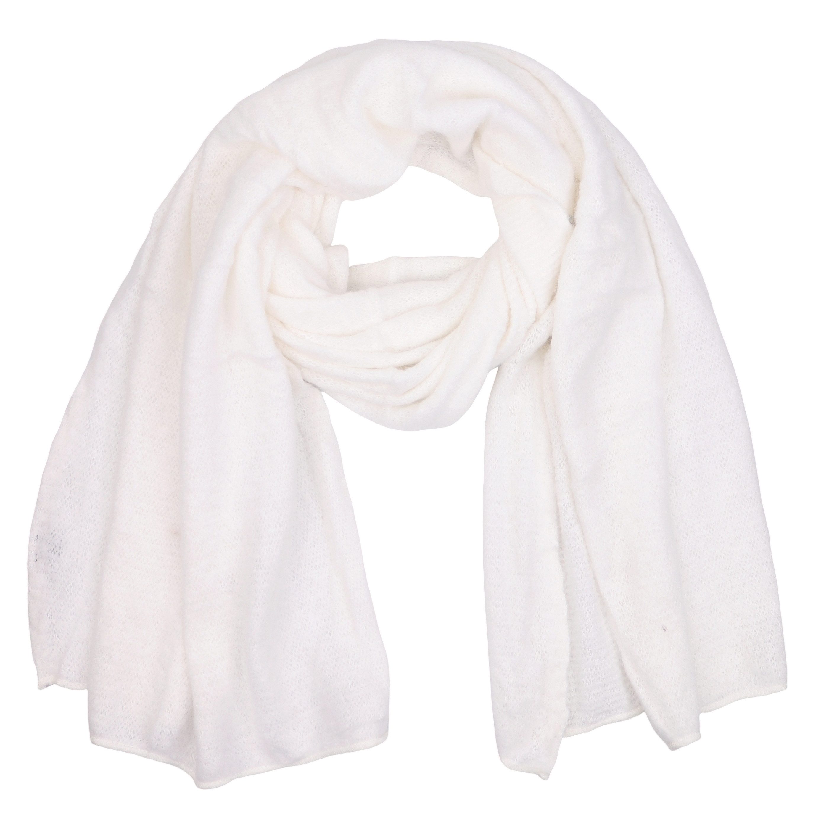 MIRROSI Modeschal weicher und warmer Schal Kuschelig 80x190cm, (Unifarben Einfarbig; ca. 290 Gramm; Neue Kollektion Herbst/Winter 2025), Damen Halstuch ideal für Herbst und Winter