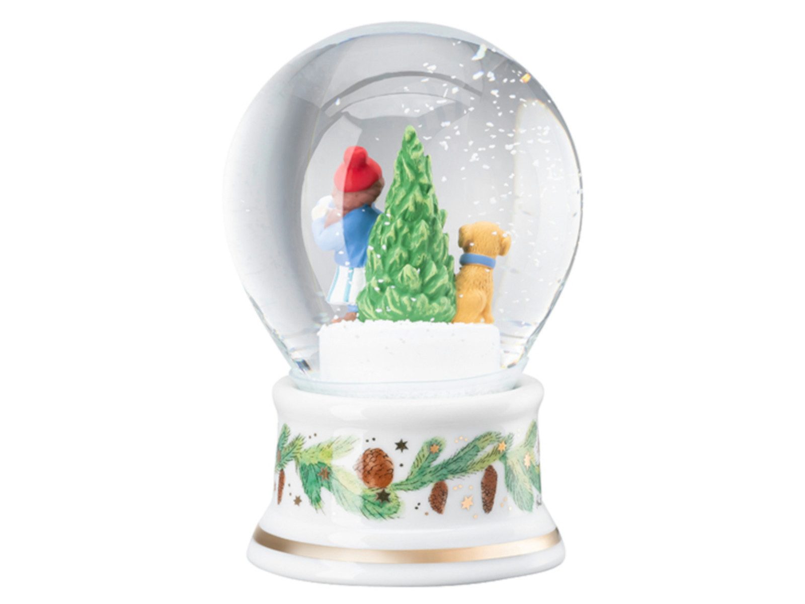 Hutschenreuther Weihnachtsfigur Weihnachten limitiert Schneekugel 2025