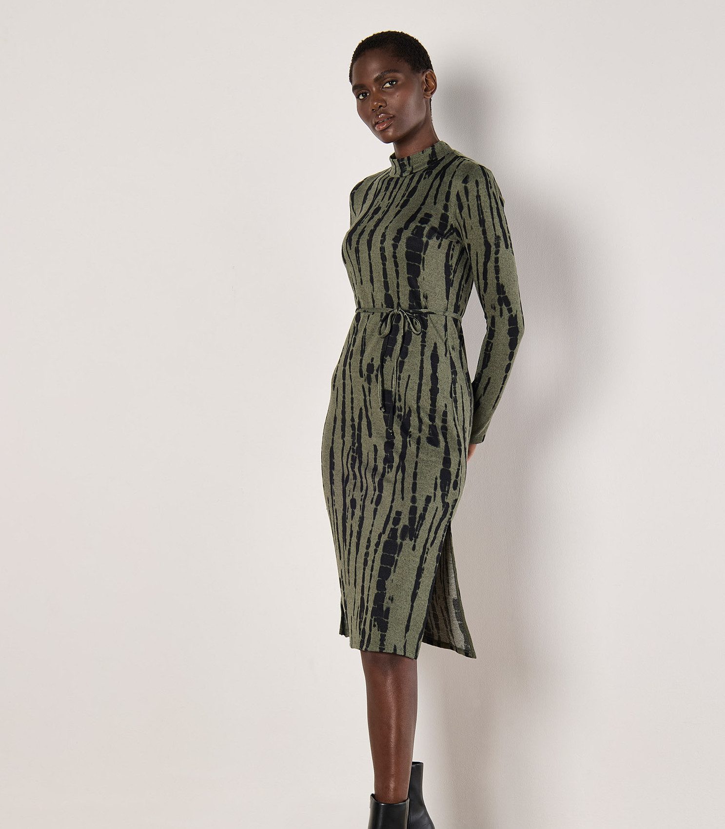 Druckkleid Streifenkleid