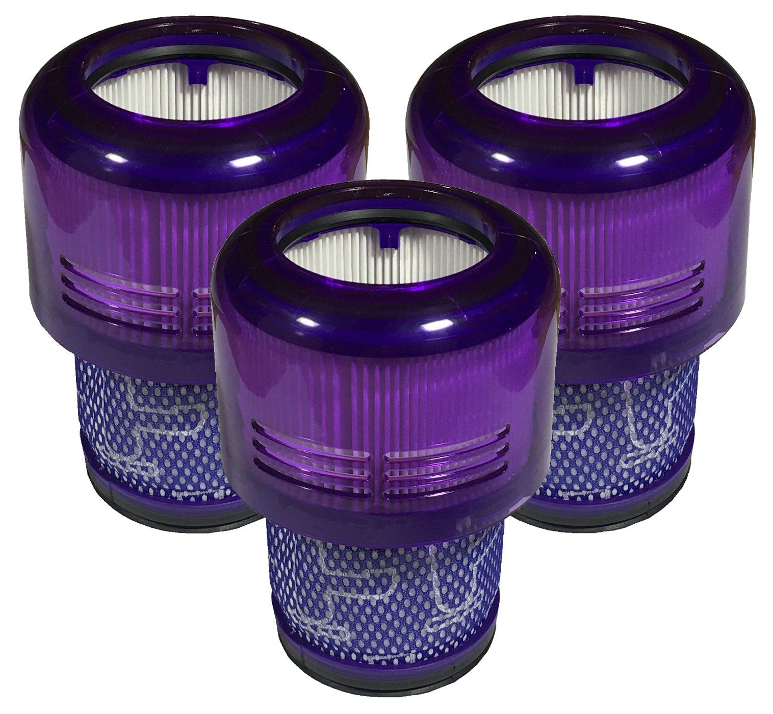 Comedes Ersatzfilter Sparset passend für Dyson V11, V15, SV22, SV14, einsetzbar statt des Dyson Filter 970013-02 und 97001302