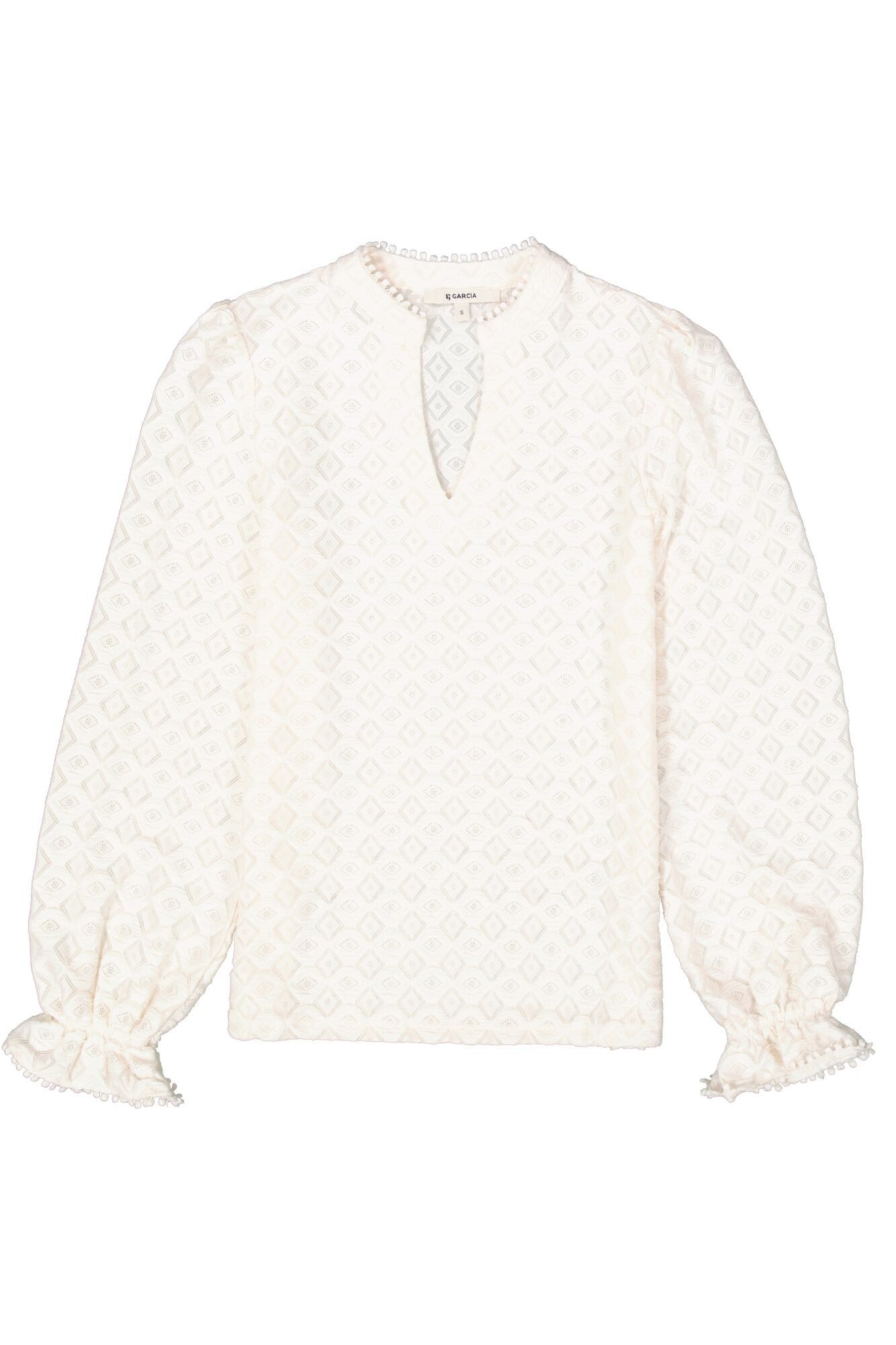 Garcia Langarmbluse Bluse