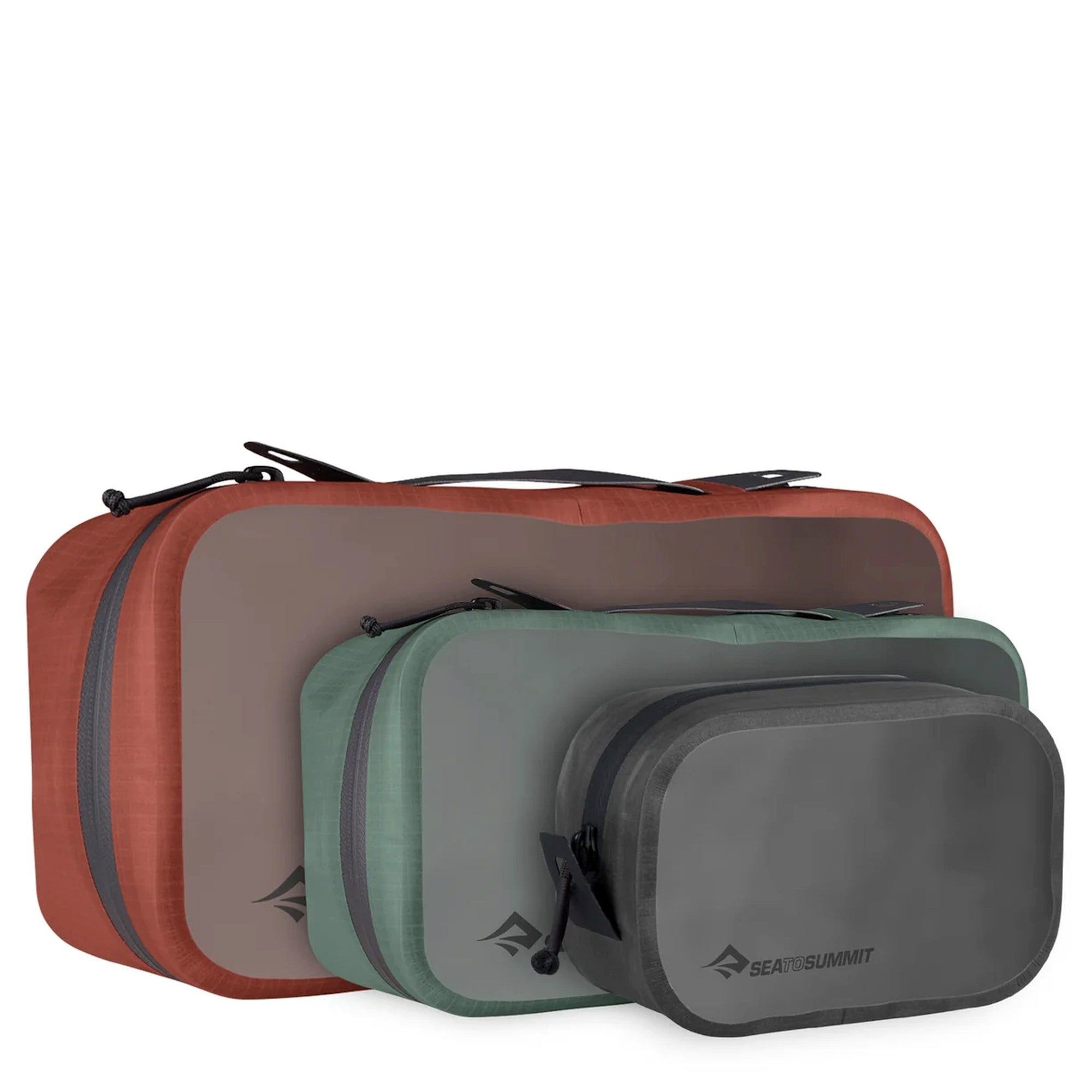 sea to summit Kofferorganizer Hydraulic Set - Packtasche 3tlg. Set XS/S/M (laurel