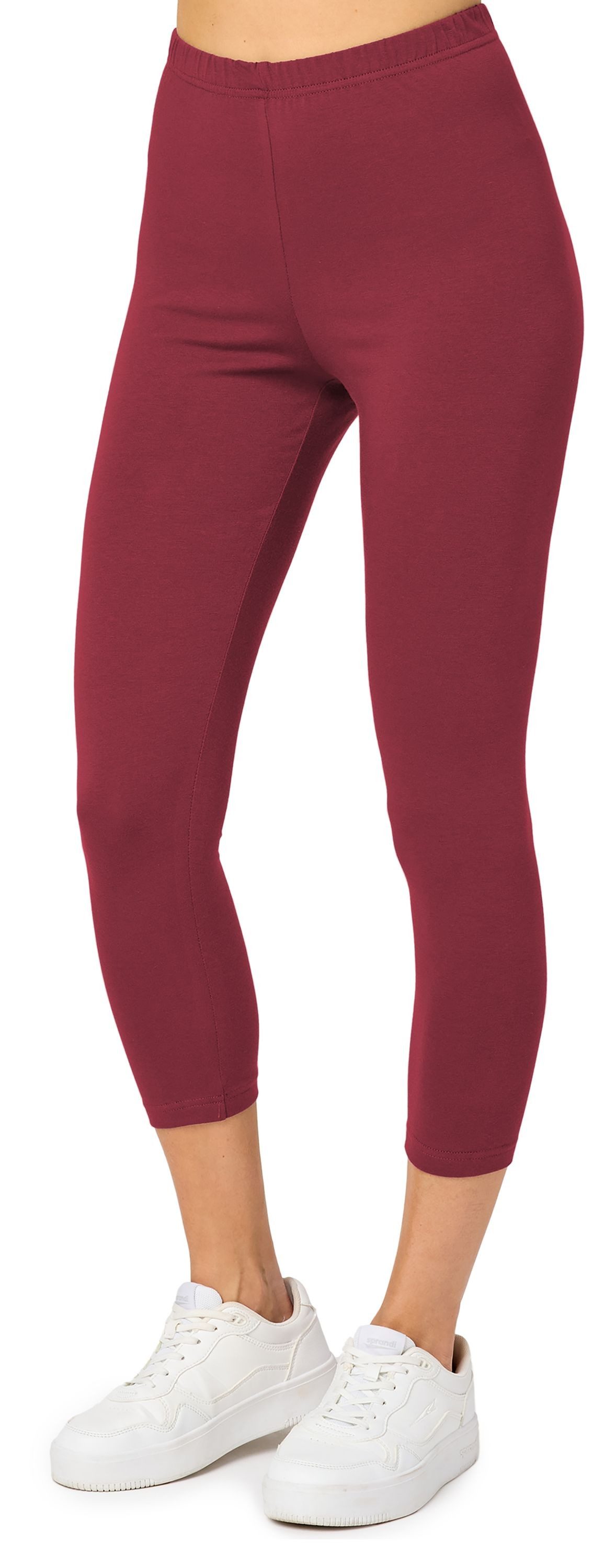Merry Style Leggings Caprihose Damen 3/4 Hose MS10-199 (1-tlg) aus Baumwoll günstig online kaufen