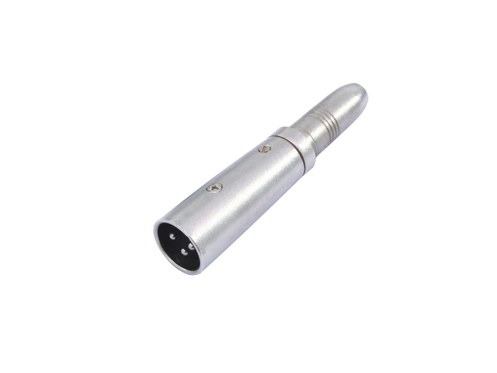 OMNITRONIC Adapter XLR(M)/Klinke(F) mono Audio-Adapter