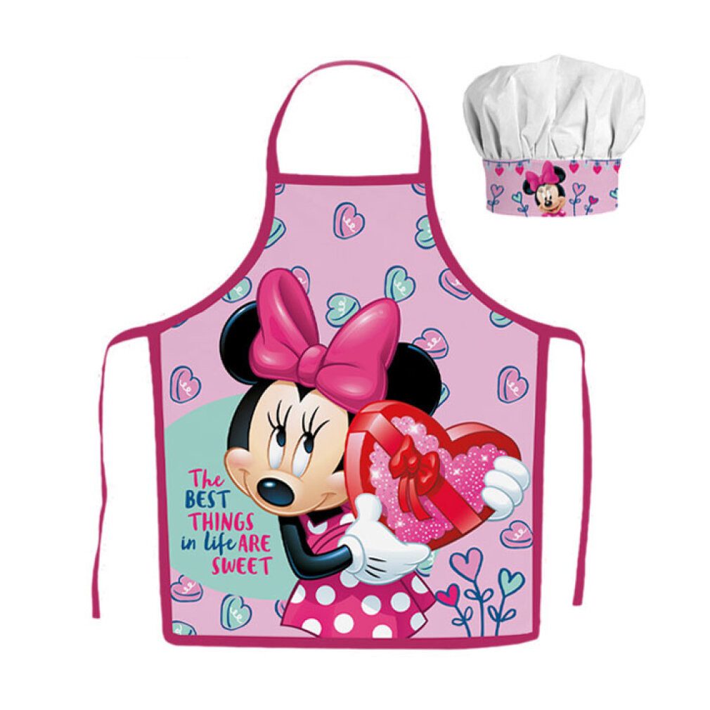 Javoli.com Kochschürze Disney Minnie Sweets 2-teilige Kinderschürze-Set von Javoli.com