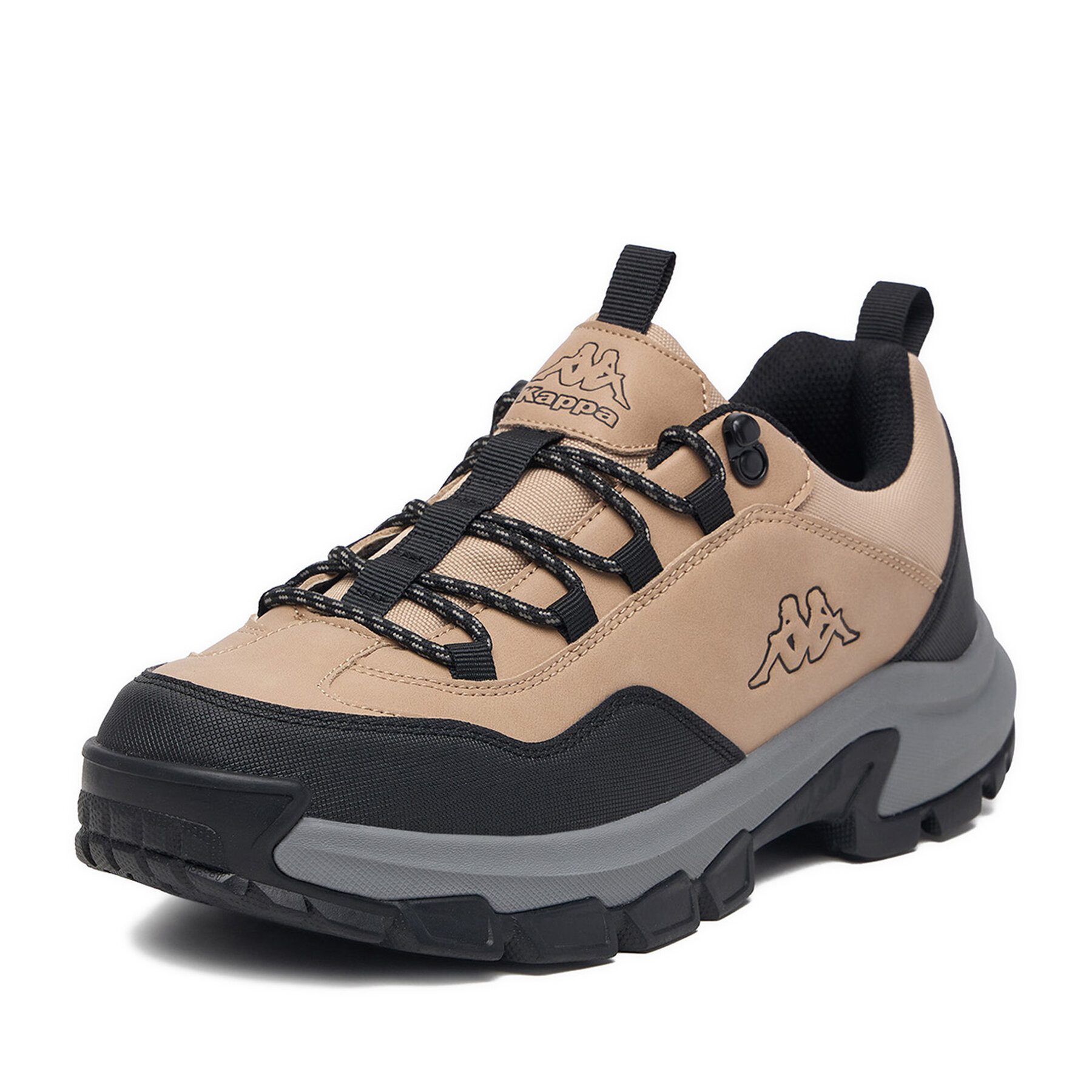 Kappa Kappa Herren Turnschuhe 5907964185901 Beige, Schwarz Walkingschuh – Bild 4 von 5