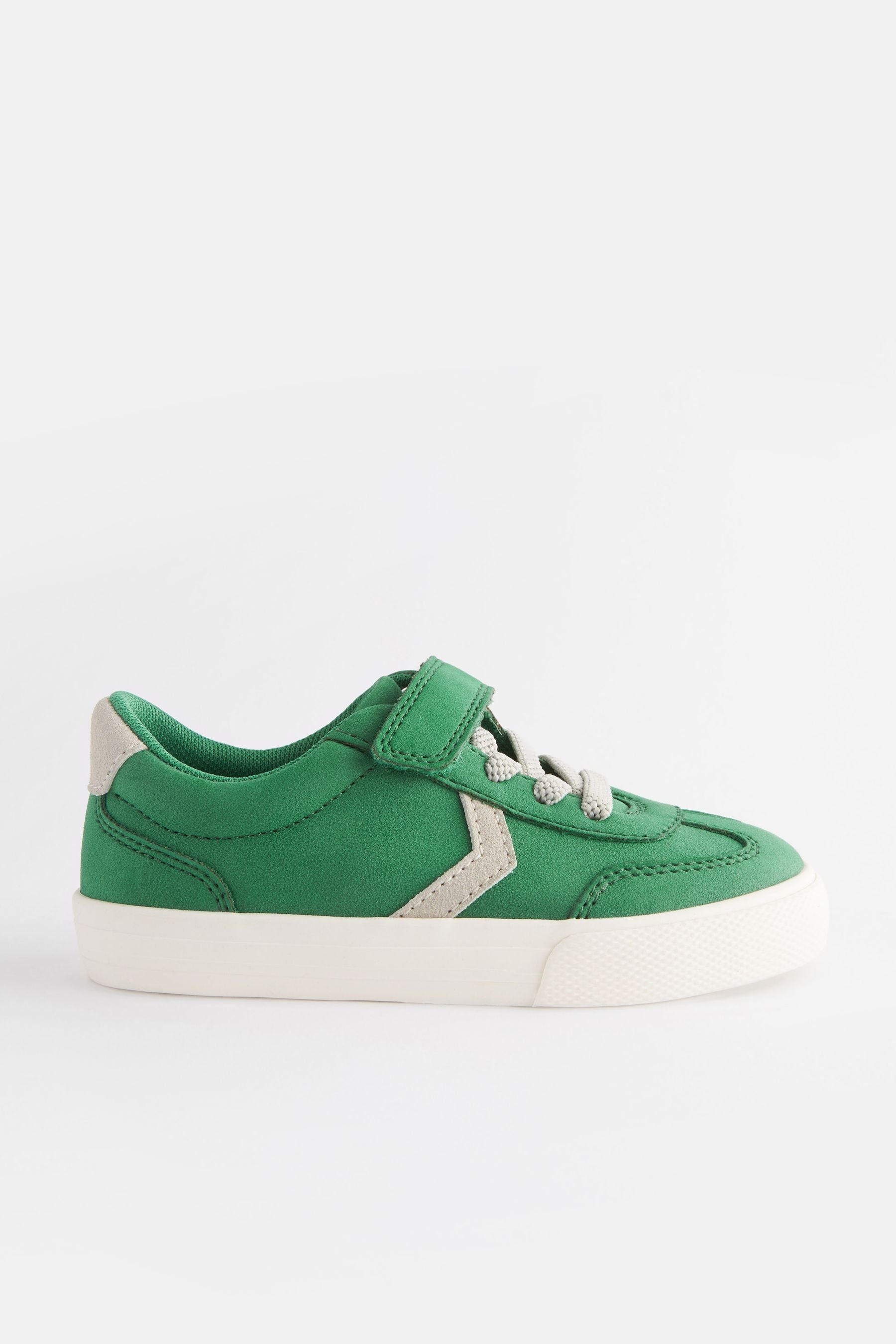 Next Sneaker mit Klettverschluss, Elastik-Schnürung Sneaker (1-tlg) Green