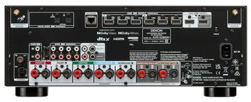 Denon AVR-X2800H 7.2 AV-Receiver (Bluetooth, LAN (Ethernet), WLAN)