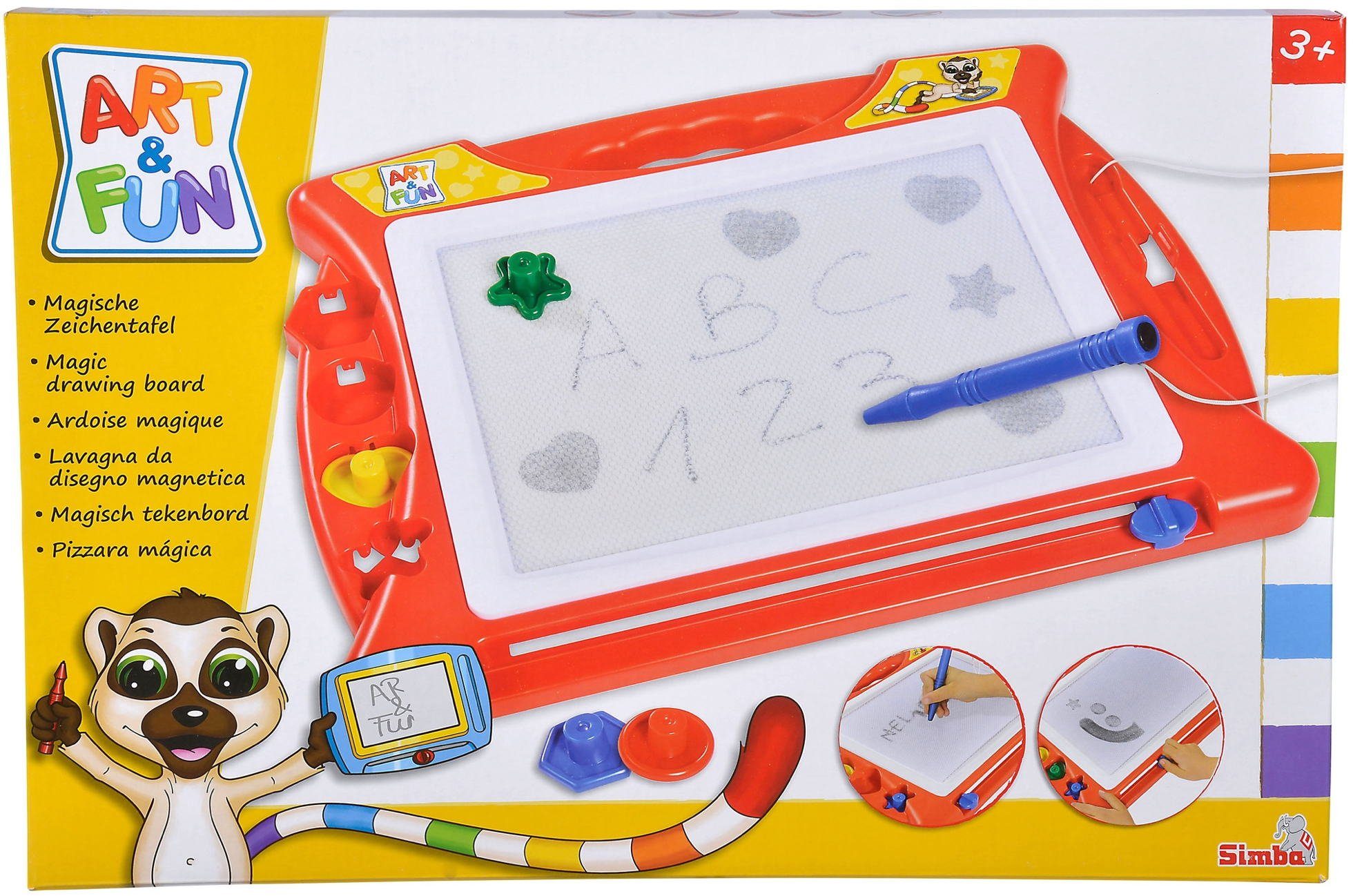 Tafel Spielzeug Malen ART & FUN Magnet Maltafel 106334024