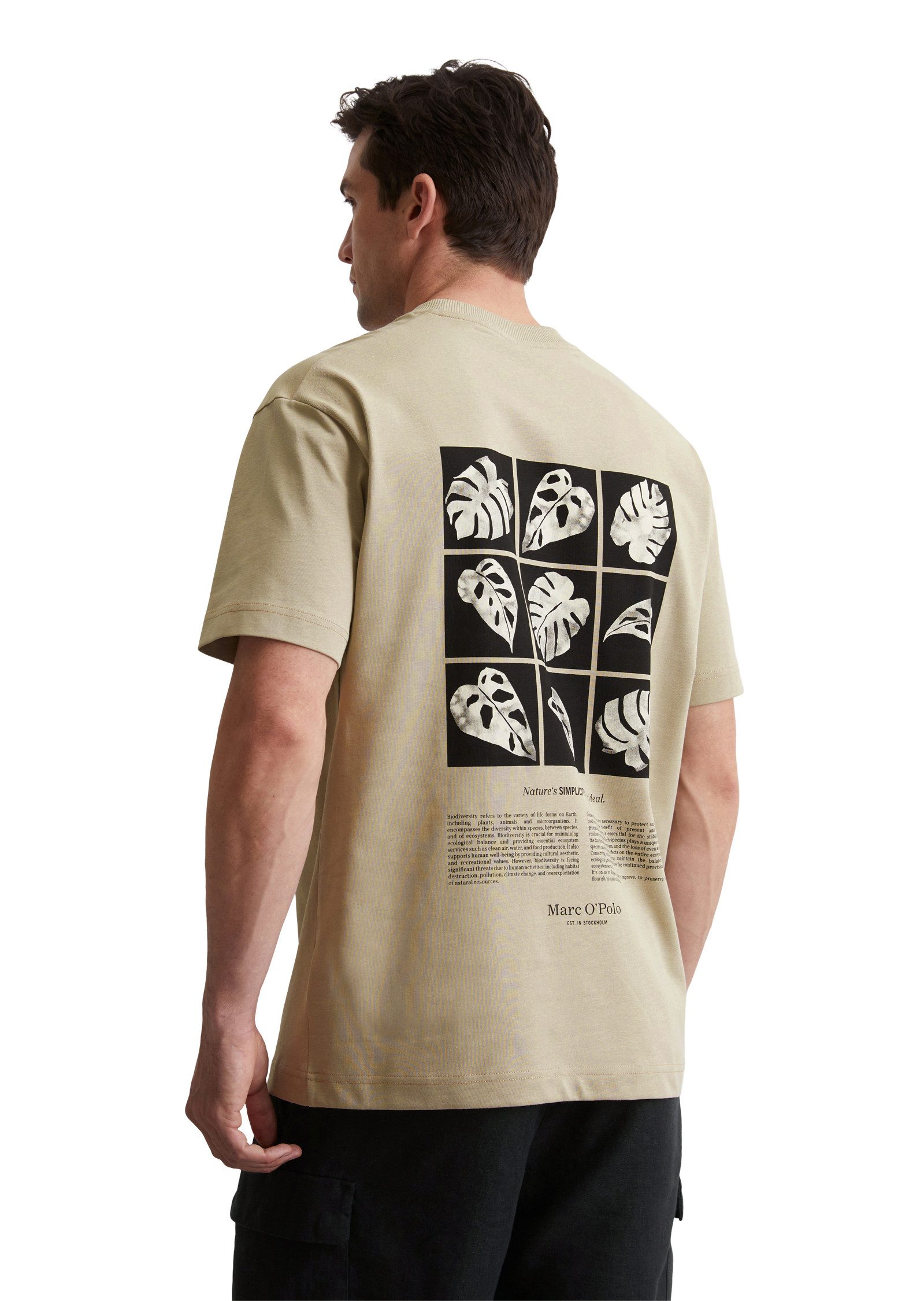 Marc O'Polo T-Shirt mit großem Rückenprint günstig online kaufen