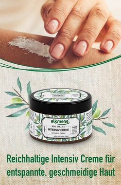 alkmene Handcreme Creme & Handcreme Bio Olive, Körpercreme & Handcreme für trockene Haut, 2-tlg.