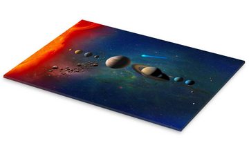 Posterlounge Acrylglasbild NASA, Sonnensystem, Fotografie