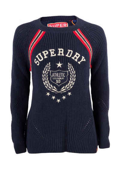 Superdry Sweatshirt Superdry Damen Pullover Athletic League SD