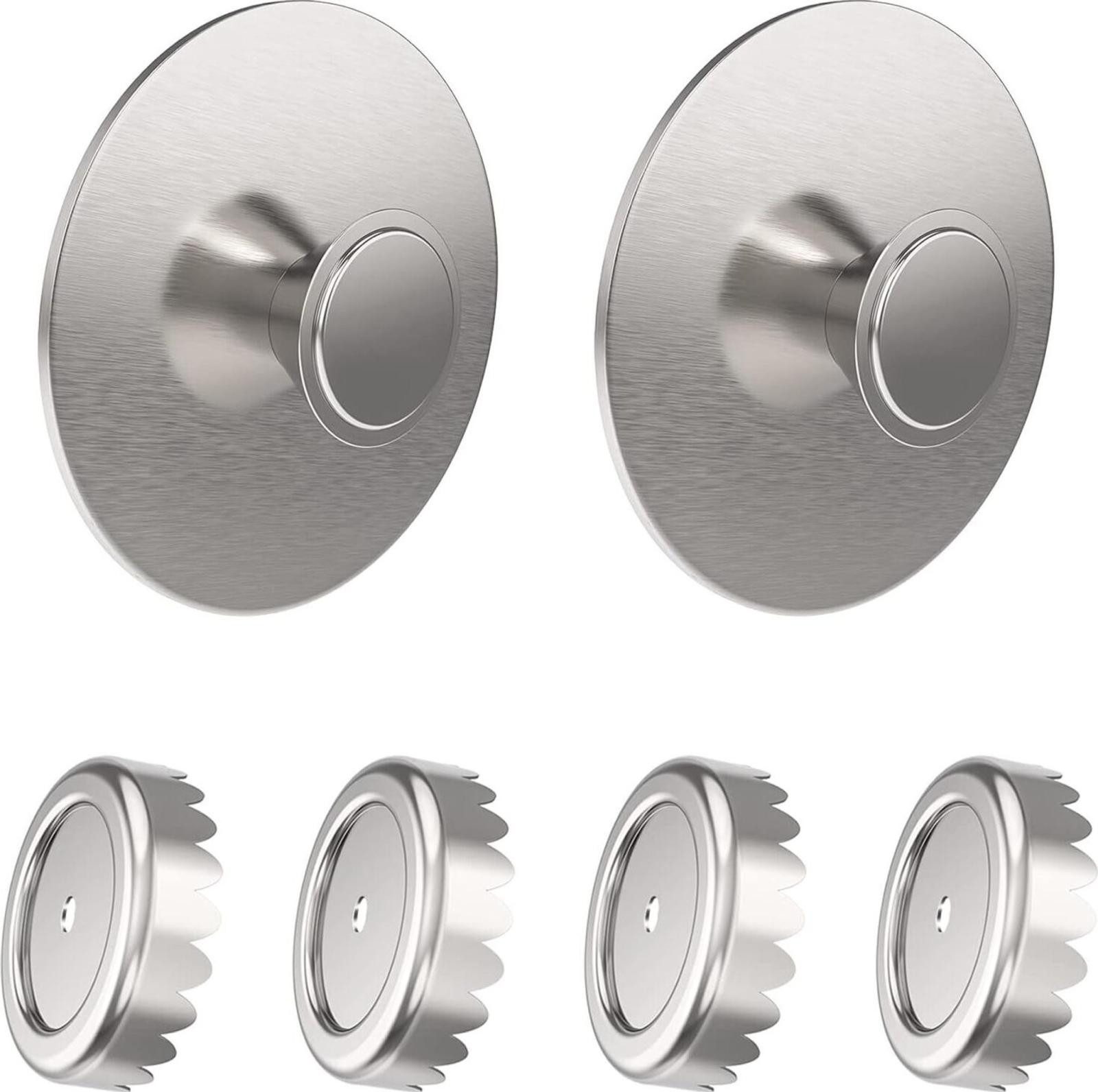 FELIXLEO Handtuchhaken 2 Stück Magnetische Seifenhalter Edelstahl Wandhaftung Magnet, (1-St)