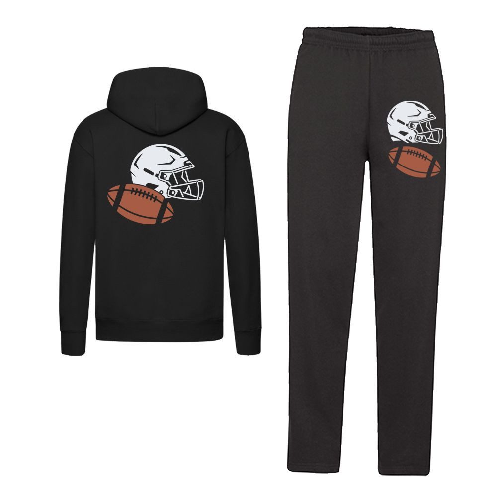 G-graphics Freizeitanzug Football (Set, 2-tlg., Hose & Hoodie), Freizeitset mit Jogging- / Sweaterhose & Hoodie
