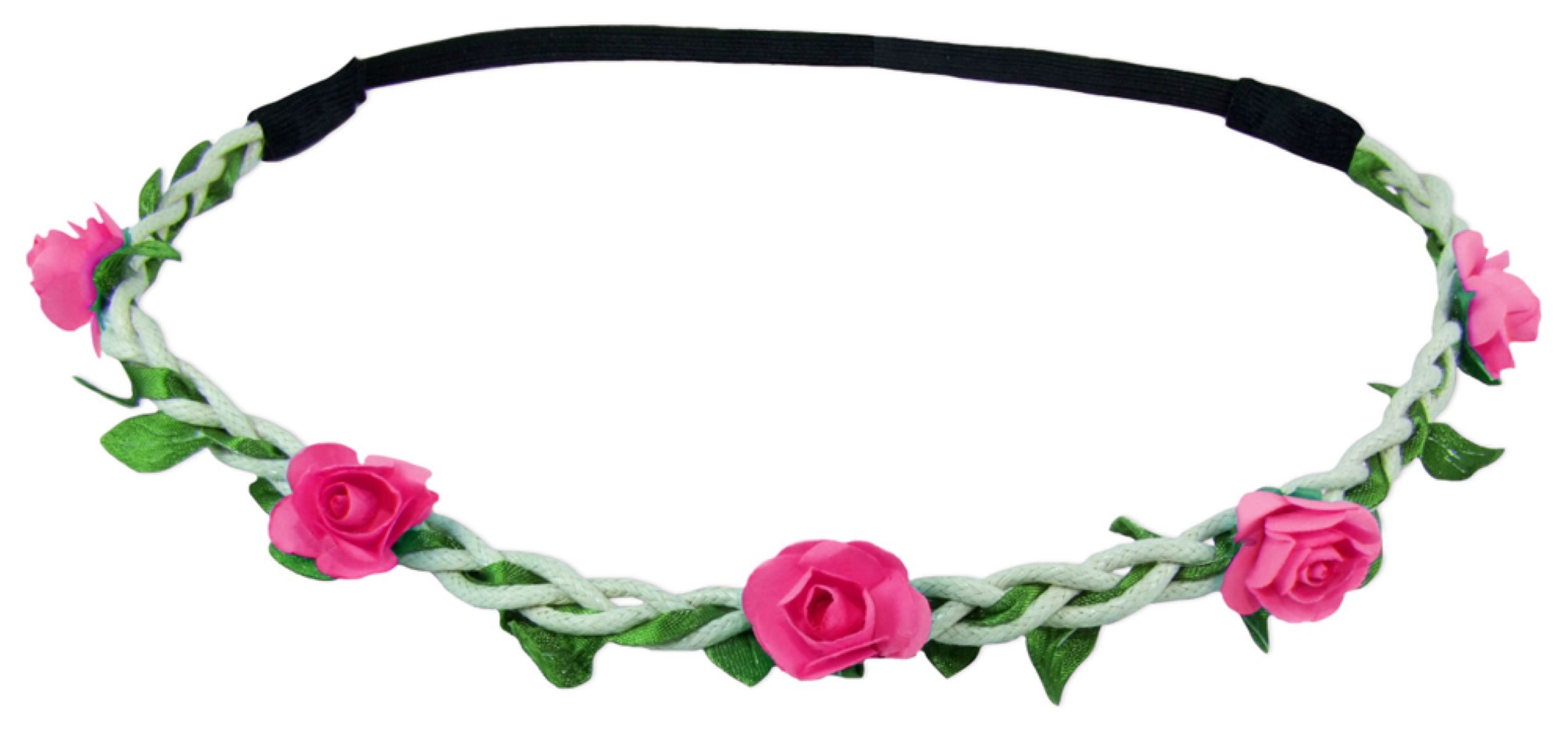 Trachtenland Haarreif Blumen Haarband "Bella" mit kleinen Rosen, Украшения для волос Hochzeit