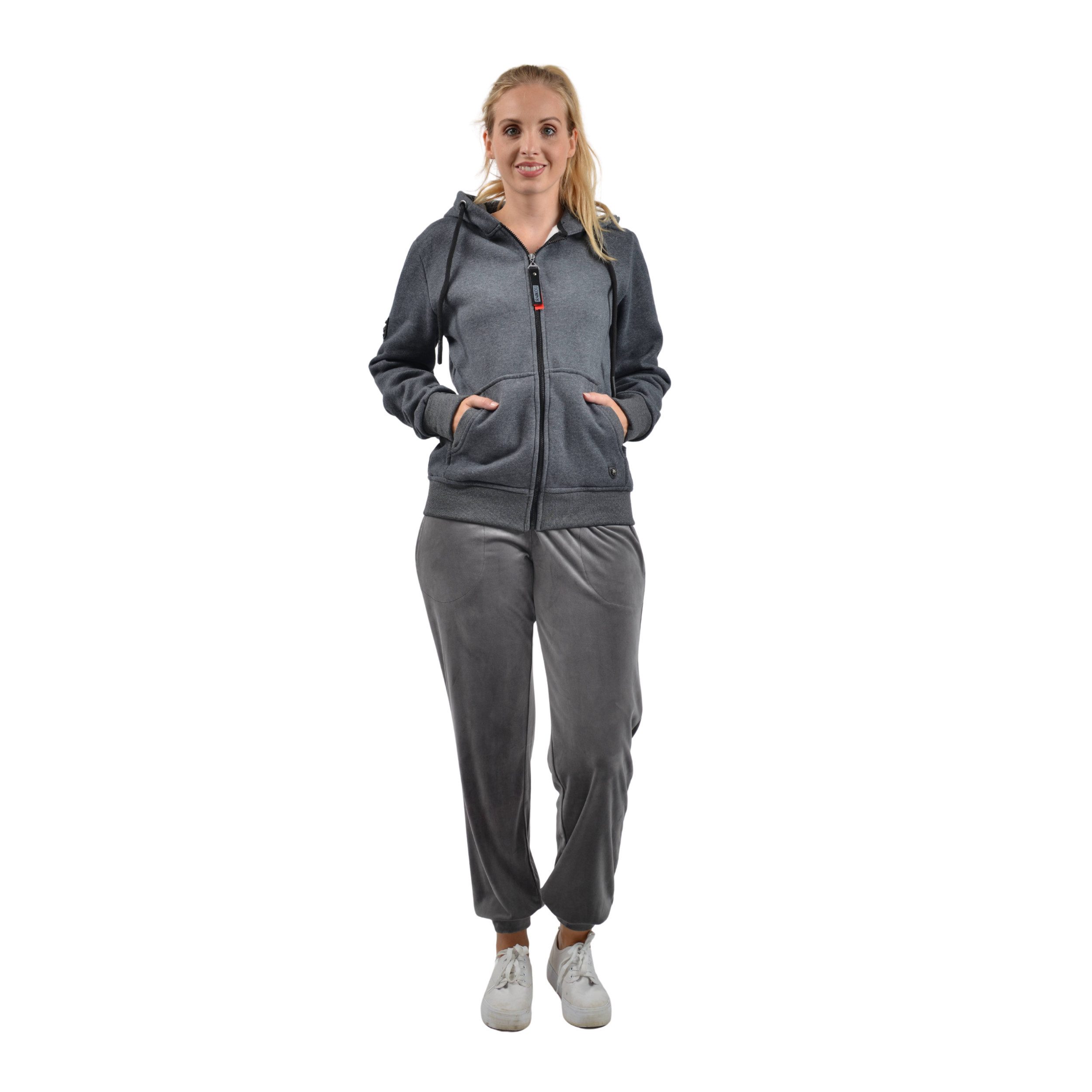 M-Diamant Sweatjacke Pullover Winterjacke Sweatjacken Modern Hoodie mit Kapuze Unisex Fleece-Innenseite Verstellbare Kapuze