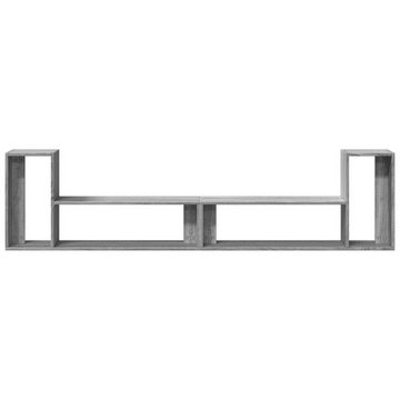 vidaXL TV-Schrank TV-Schränke 2 Stk. Grau Sonoma 100x30x50 cm Holzwerkstoff (1-St)