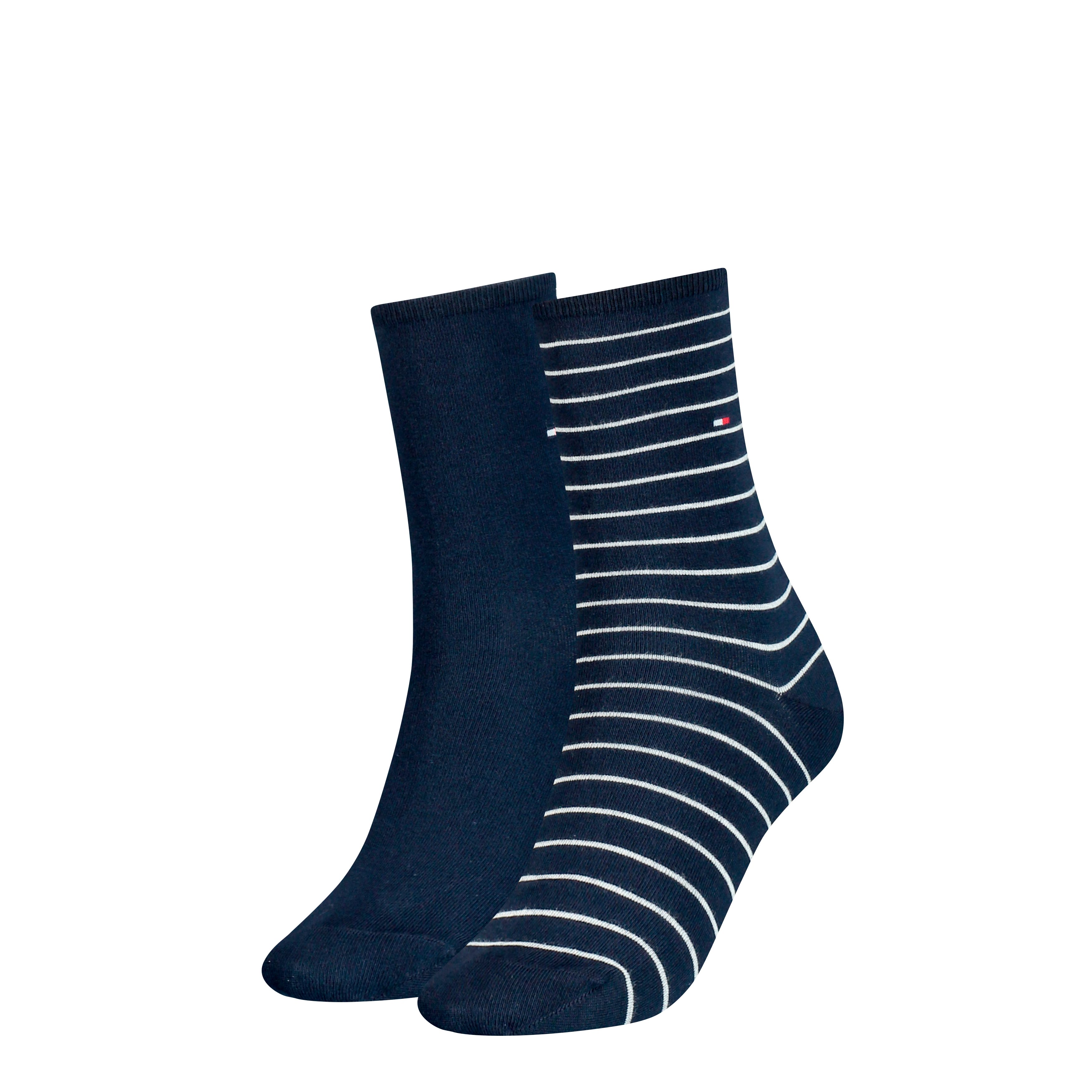 Tommy Hilfiger Socken TH WOMEN SOCK 2P SMALL STRIPE (2-Paar, 2 Paar) mit sc günstig online kaufen
