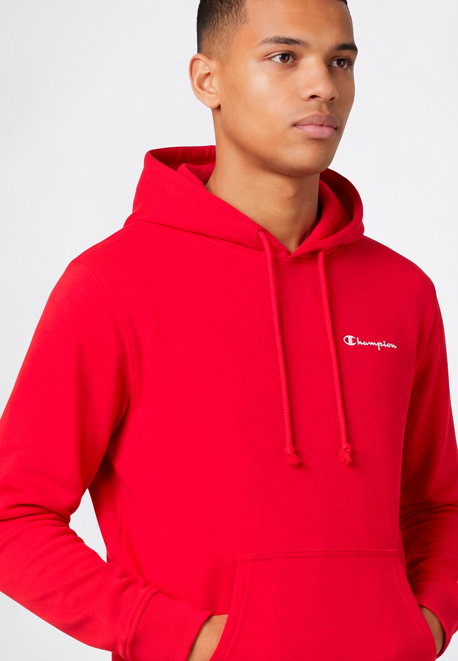 Champion Kapuzensweatshirt ICONS CONTRAST Terry Hoodie (1-tlg) 1 Teil im Set, aus Baumwolle und Polyester, sportlicher Stil