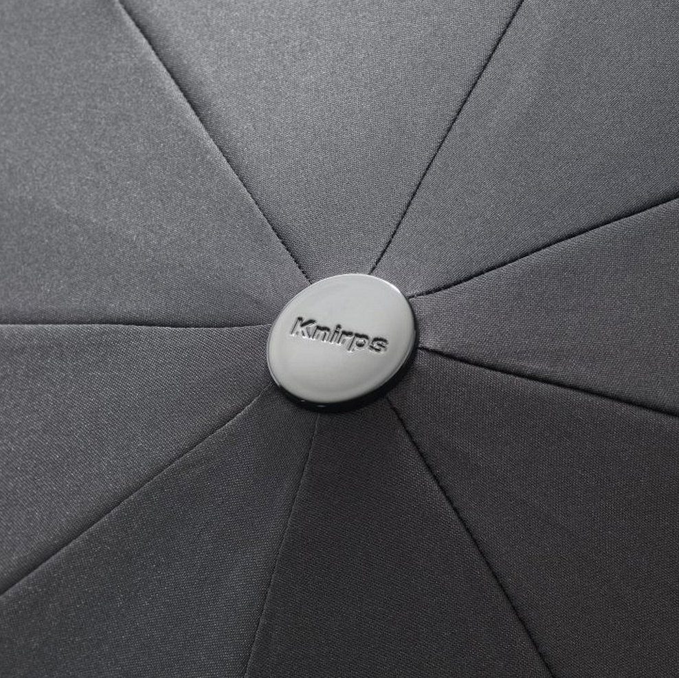 Knirps® Taschenregenschirm T.200 - Taschenschirm Regenschirm Duomatic reflective M black