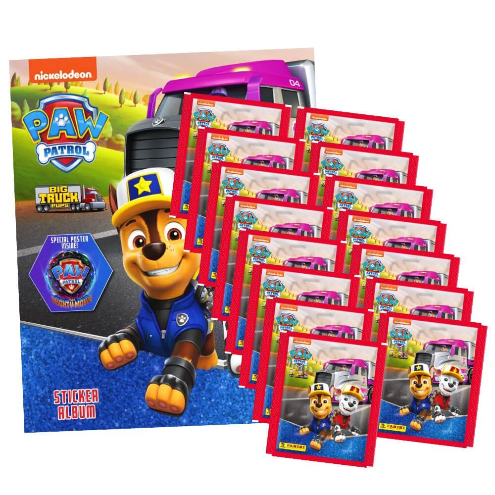 Panini Sticker Panini Paw Patrol Sticker Serie 9 Big Truck (2023) 1