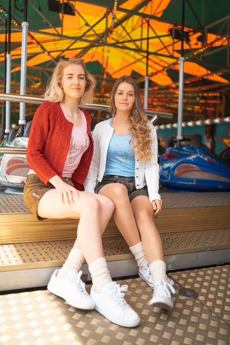 OS Trachten Strickjacke Gnoyor Trachtenjacke mit Zopfmuster – Bild 5 von 5