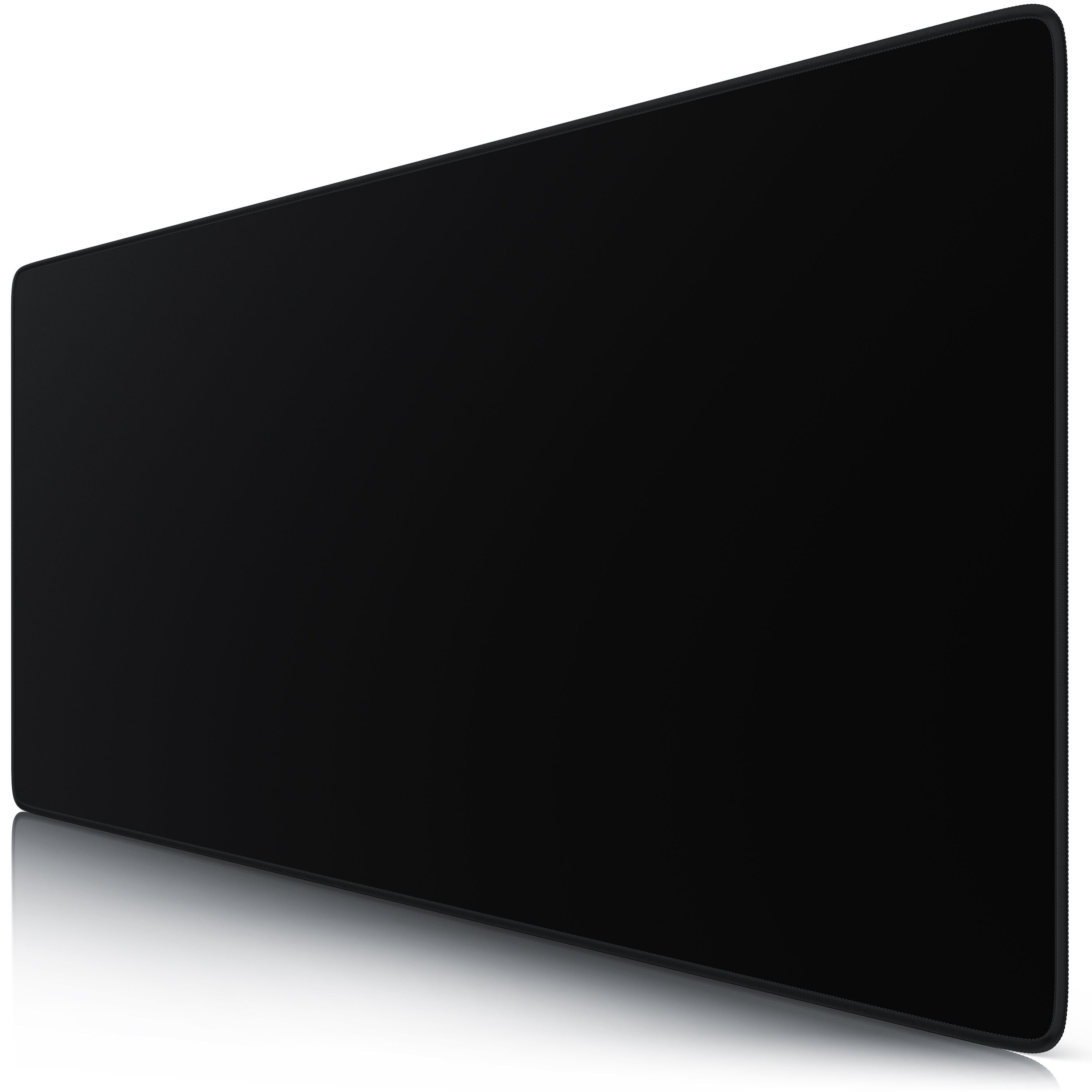 Titanwolf Gaming Mauspad XXL Speed Mousepad 900 x 400 x 3 mm, große Tischunterlage (1-St), rutschfest, abwaschbar, Geschwindigkeit & Präzision, schwarz