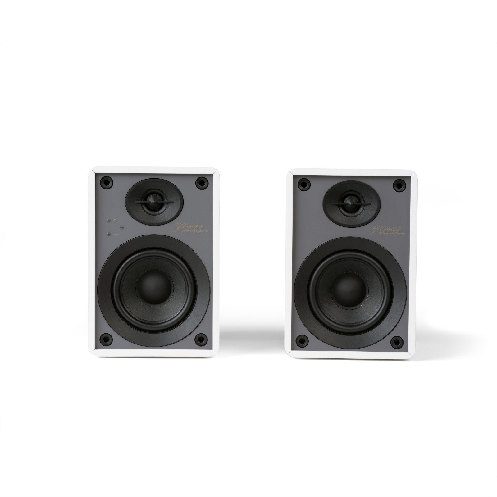 Onkyo Onkyo GX-10DB, aktiver Regallautsprecher (weiß) - Paar Regal-Lautsprecher