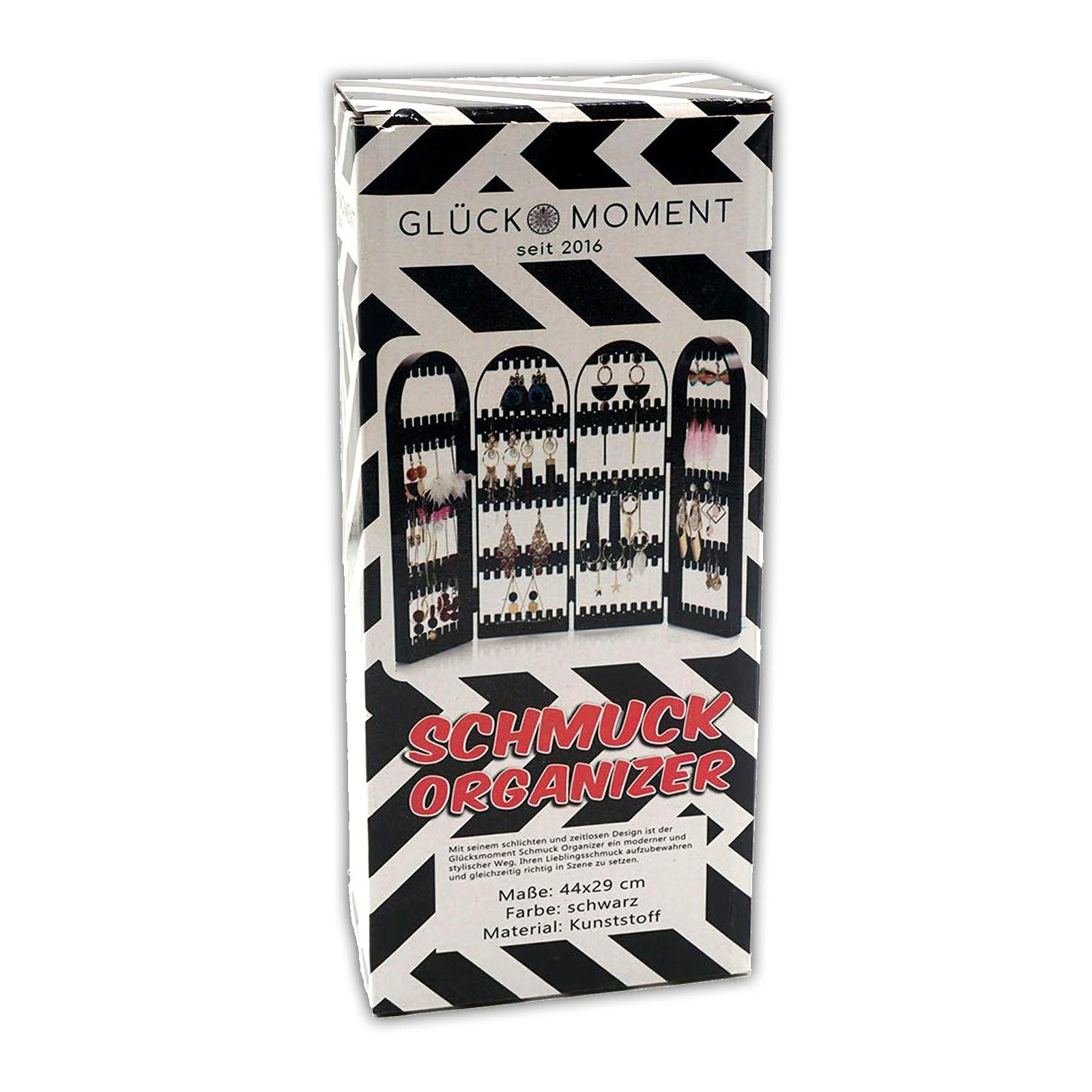 29 Ohrringständer Schmuckständer (1 cm Paravent schwarz St), klappbar x 44 Ohrringhalter HAC24 Organizer Ohrring
