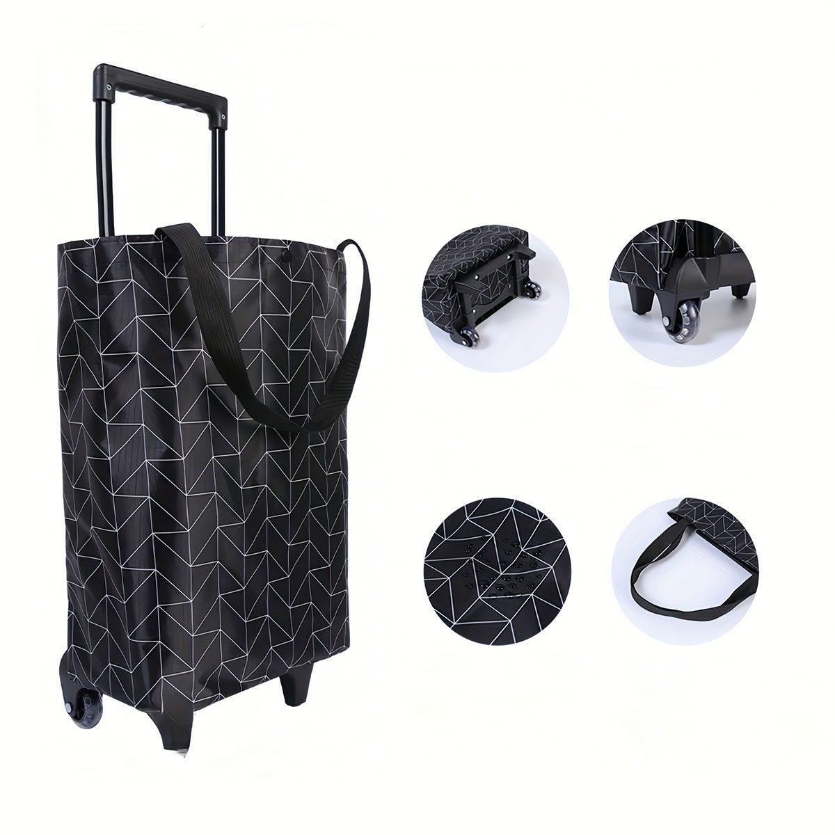 DOPWii Einkaufstrolley Einkaufswagen Einkaufstrolley, Treppensteiger, klapp günstig online kaufen