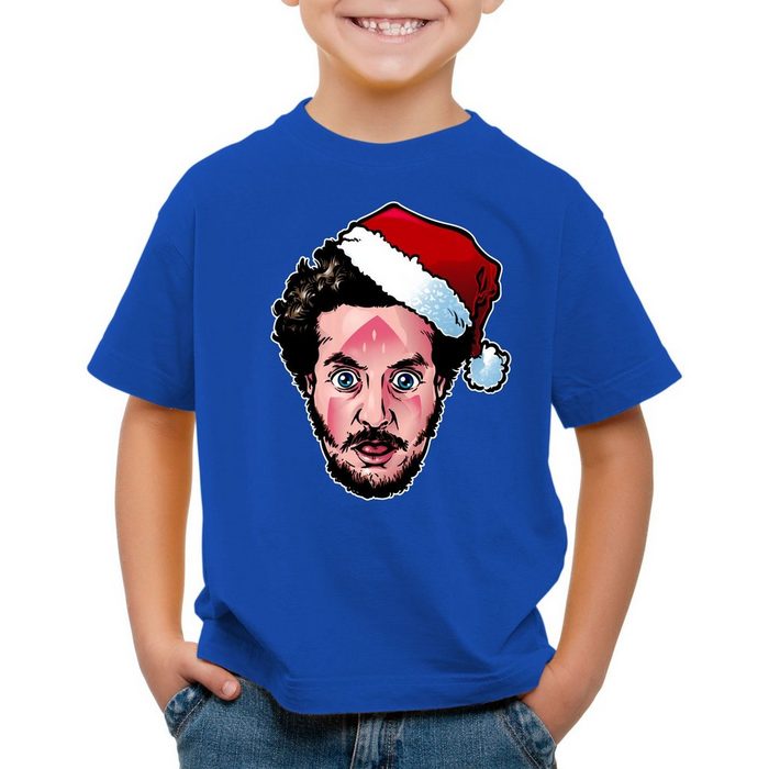 style3 Print-Shirt Kinder T-Shirt Bandit Marv kevin bügeleisen allein weihnachten