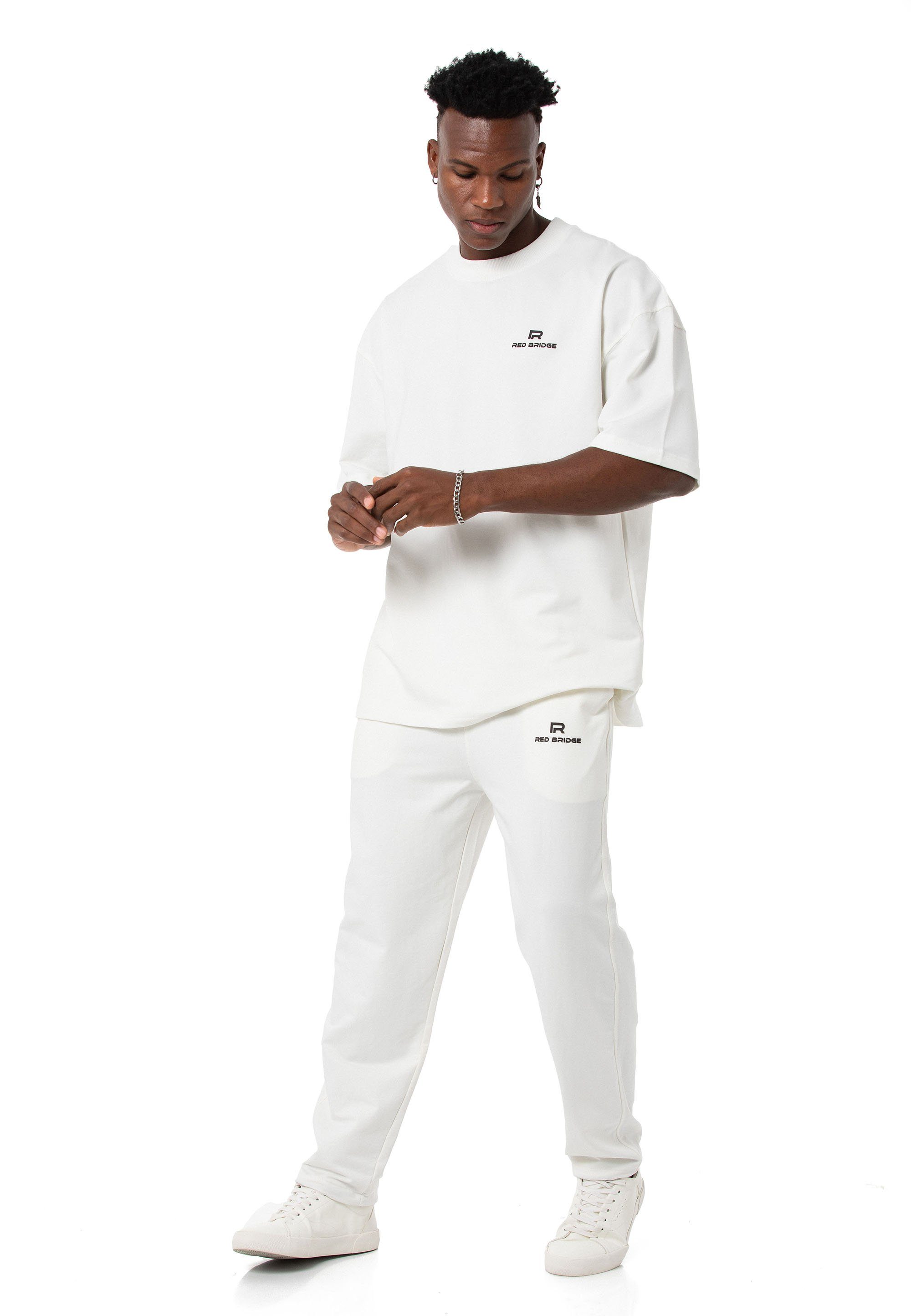 RedBridge Jogginganzug - Oversized-Sweatset - Zweiteiler mit T-Shirt & Hose günstig online kaufen