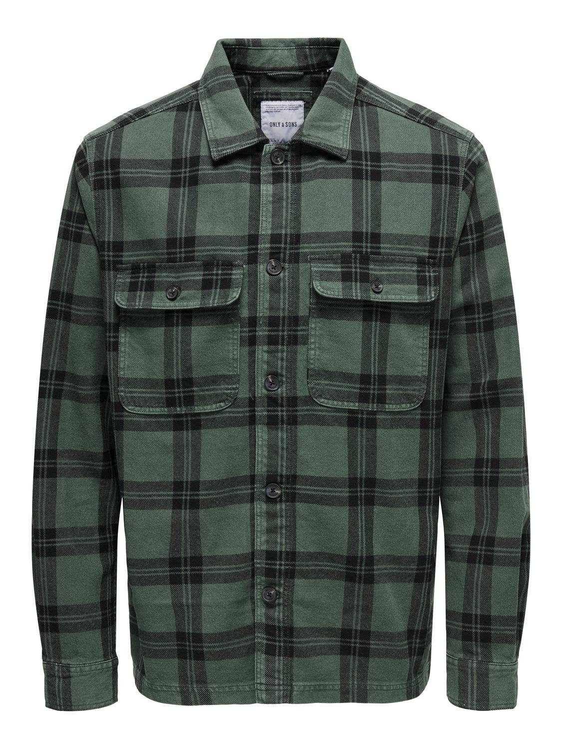 ONLY & SONS Langarmhemd ONSOLIVER TWILL günstig online kaufen
