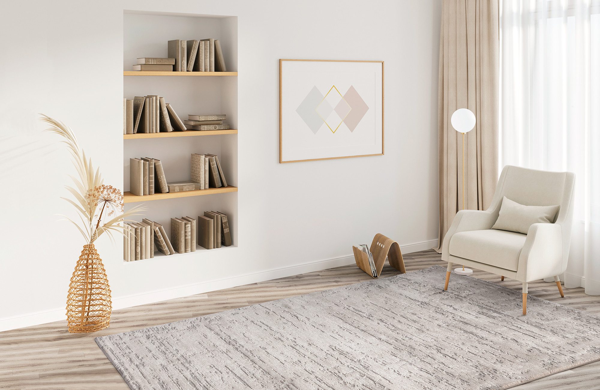 Tesso Living Teppich Teppich Wohnzimmer STELLA, günstig online kaufen