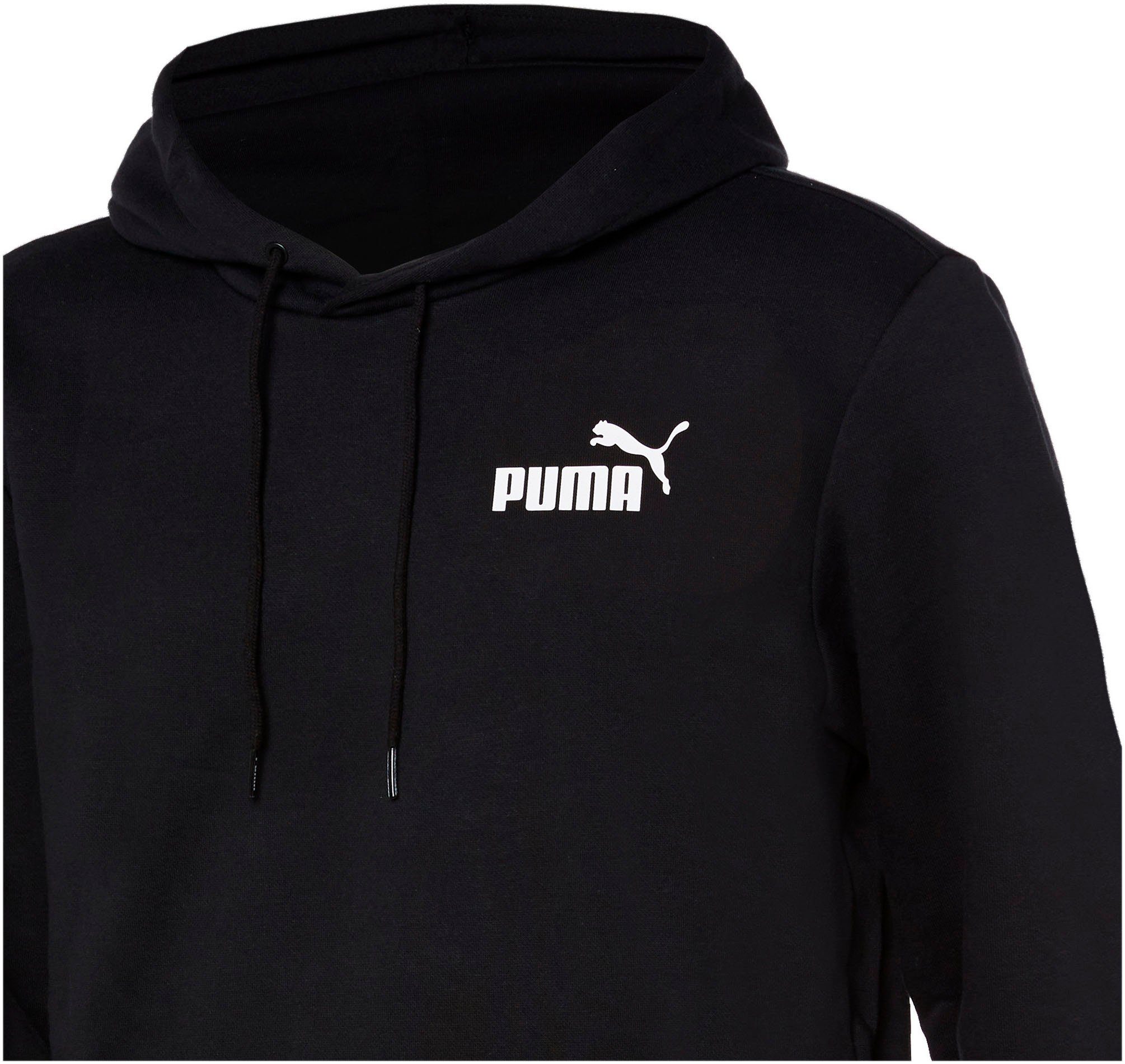 Kapuzensweatshirt ESS Black PUMA HOODIE LOGO TR SMALL