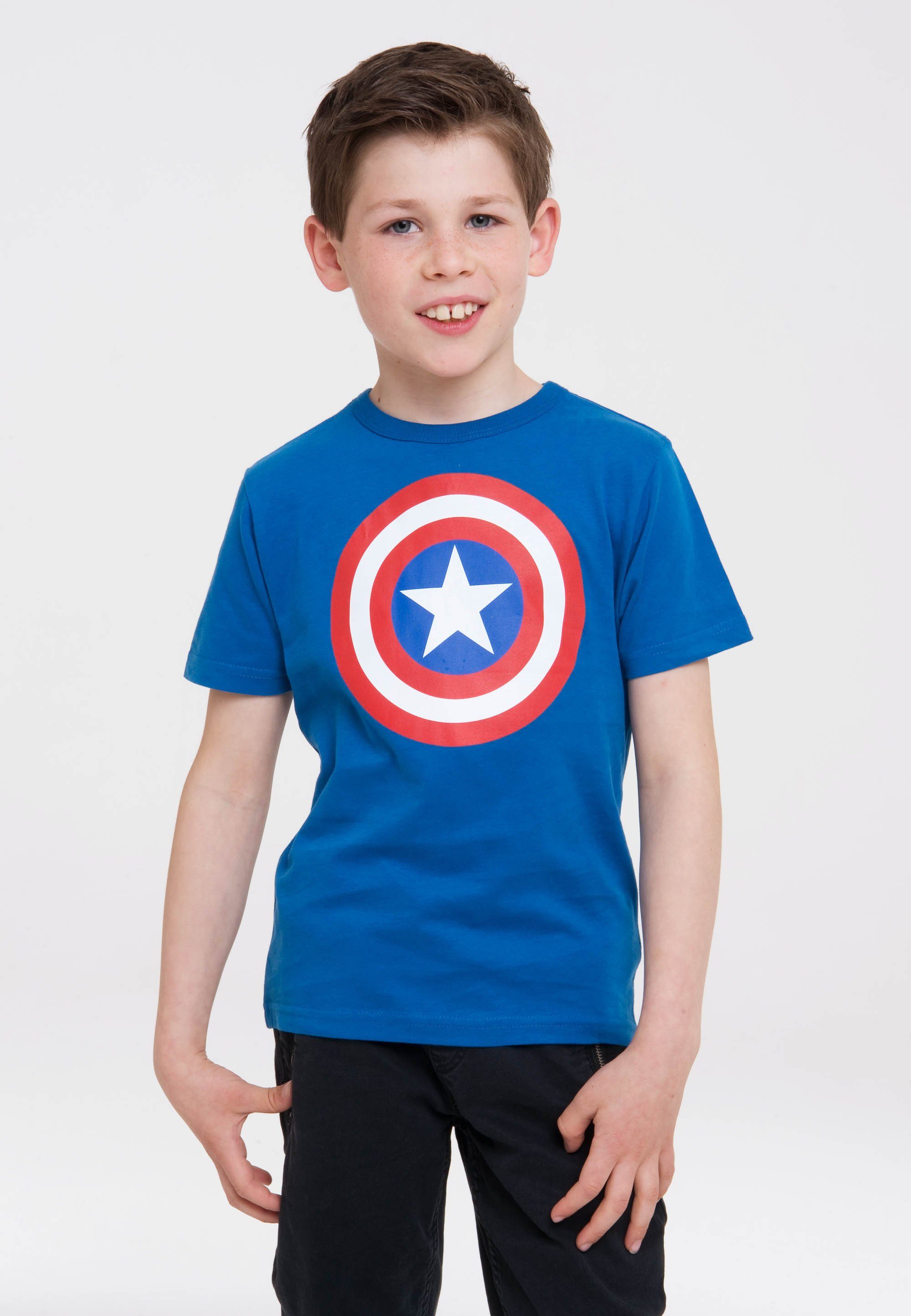 Design mit Comics T-Shirt LOGOSHIRT Marvel lizenziertem