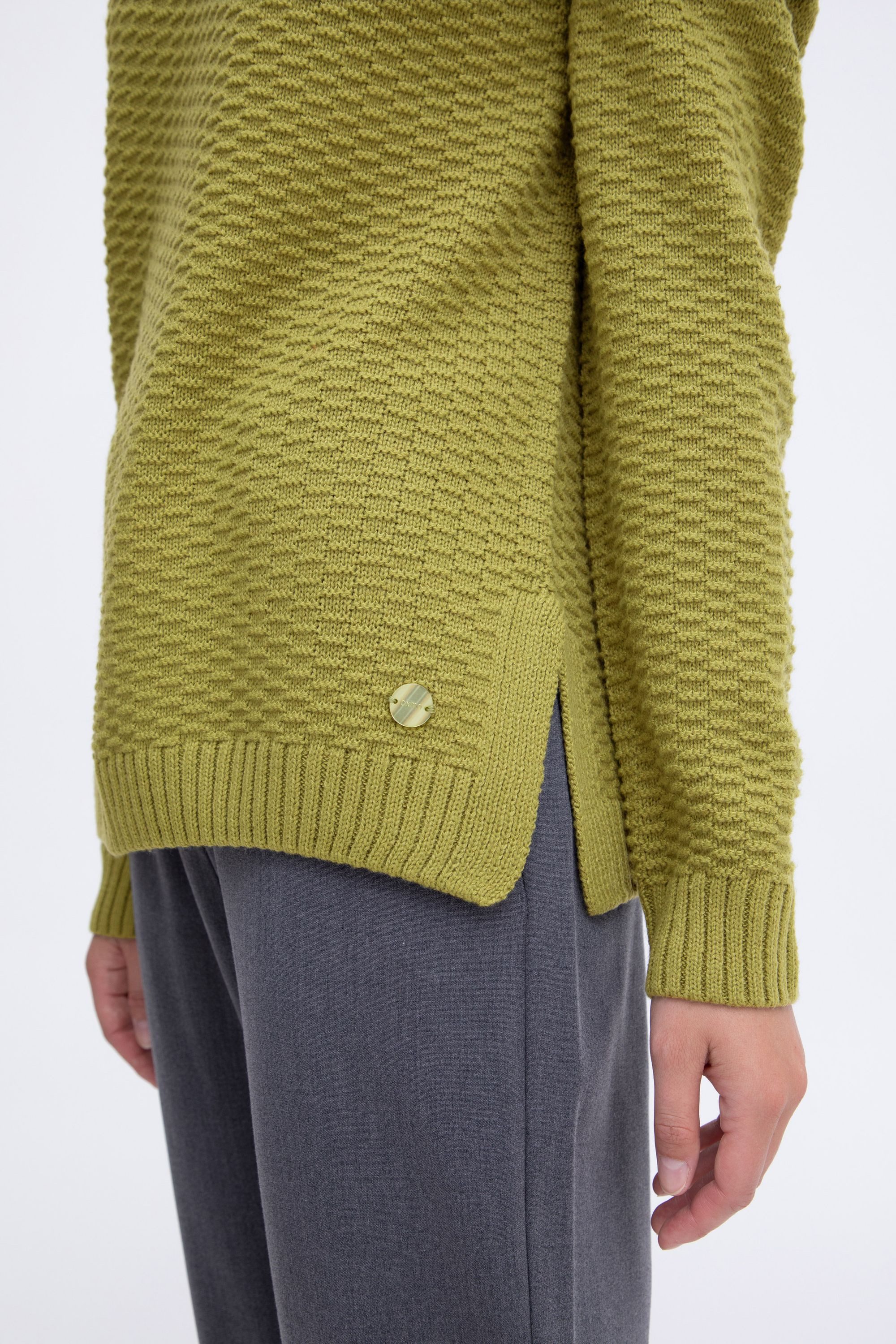 OXMO Strickpullover OXMilla Modischer Pullover