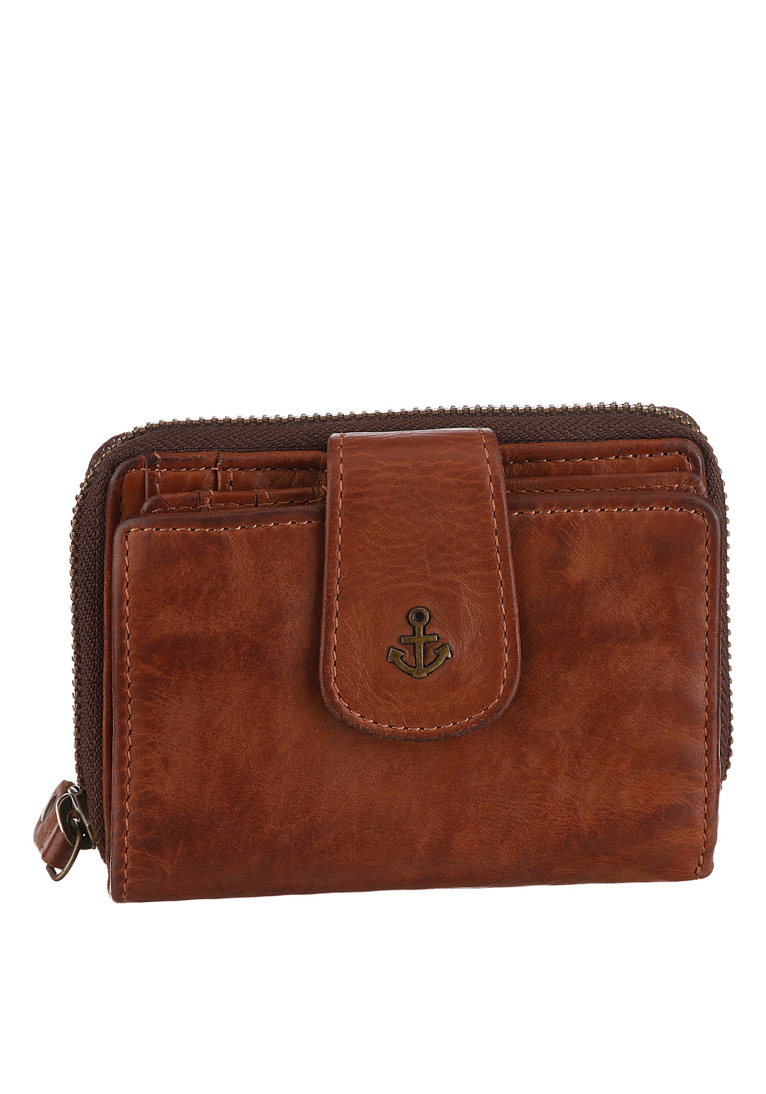 HARBOUR 2nd Geldbörse Harbour Second Wallet Is, mit RFID-Technologie charming cognac