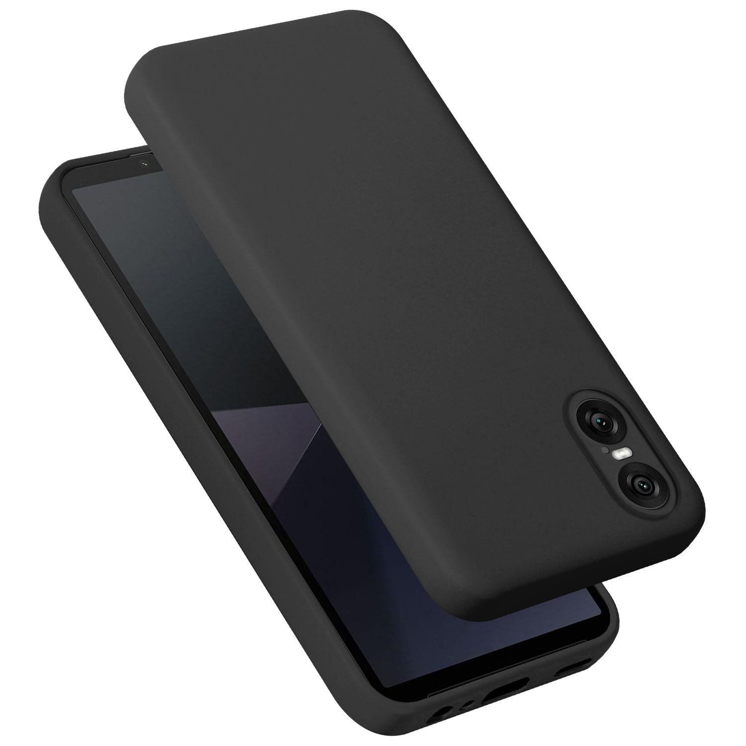 Cadorabo Handyhülle für Sony Xperia 10 VI Hülle Sony Xperia 10 VI, Flexible Hülle TPU Silikon Schutzhülle Back Cover Case