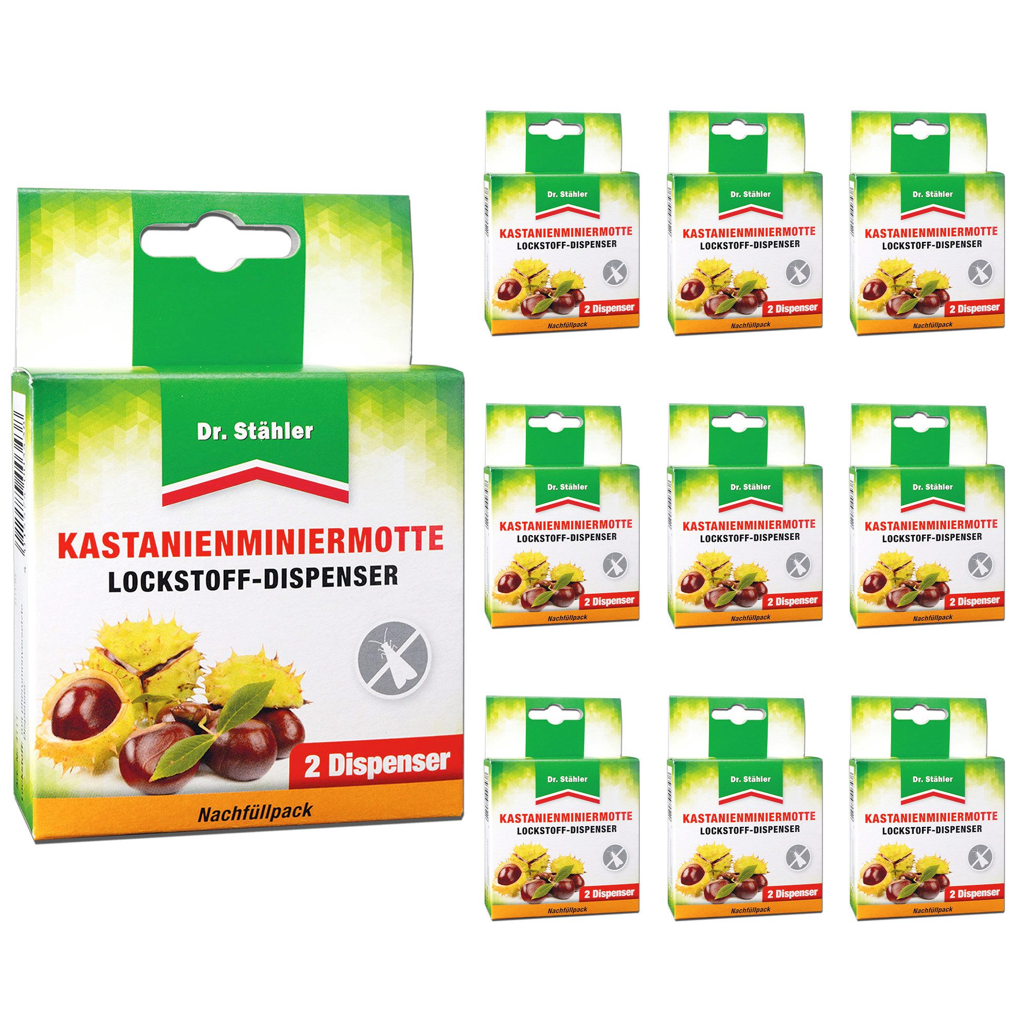 Insektenfalle Kastanienminiermotte Lockstoffdispenser - Schutz für die Rosskastanie